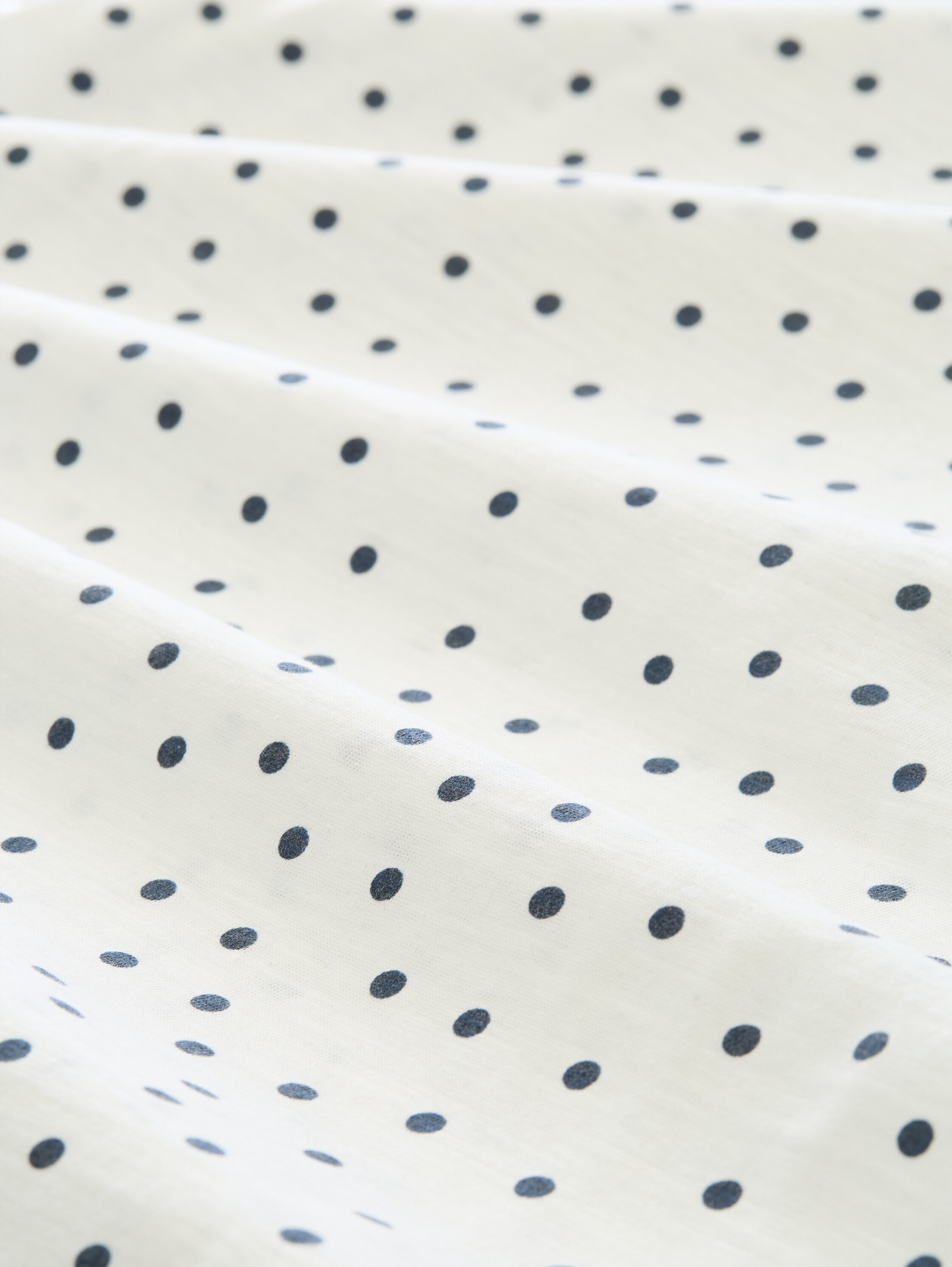 TOM TAILOR Rundhalsshirt Sommershirt mit Punkten