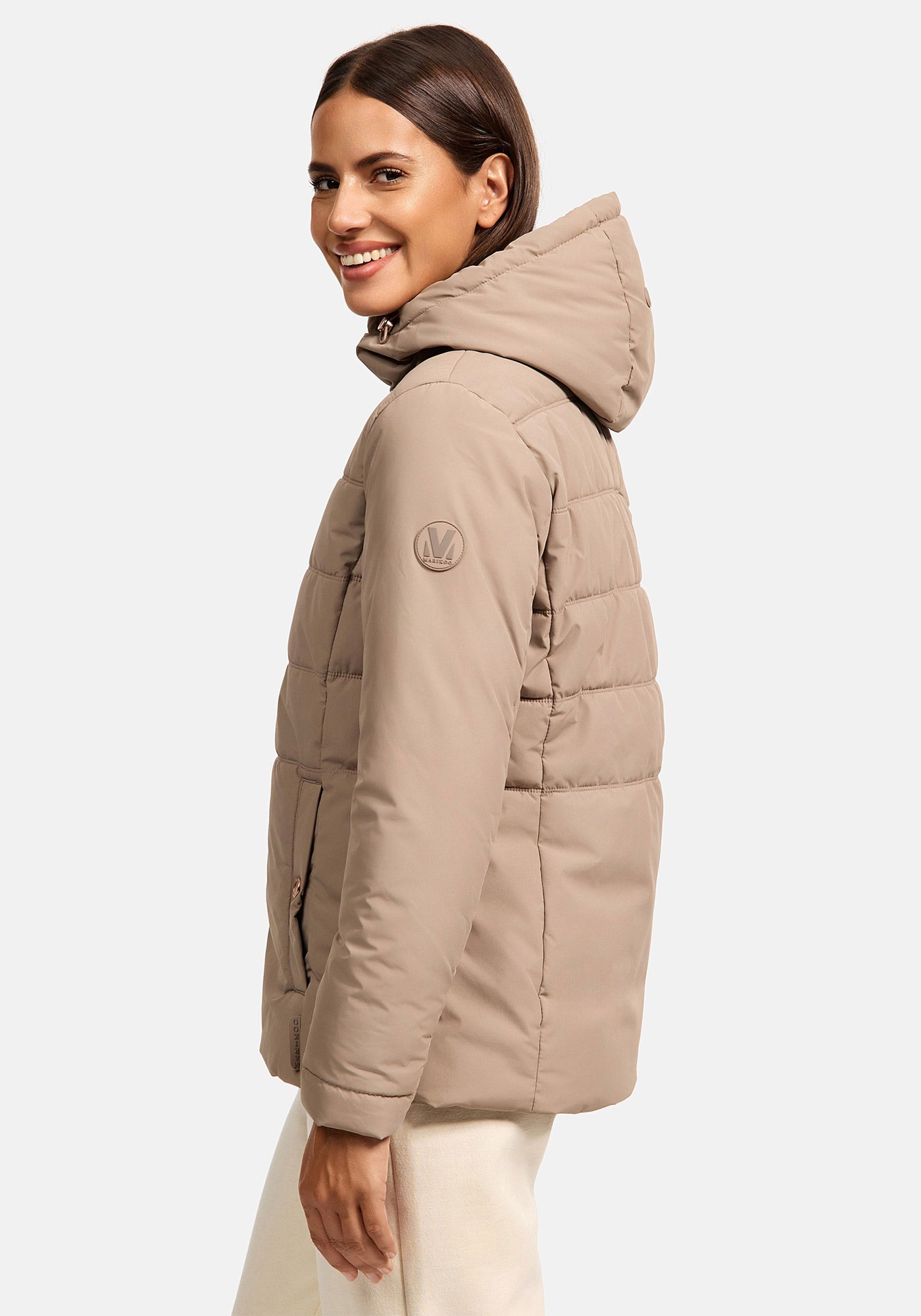 Marikoo Steppjacke »Alemee«, Mit warmen Fleecestoff im Inneren