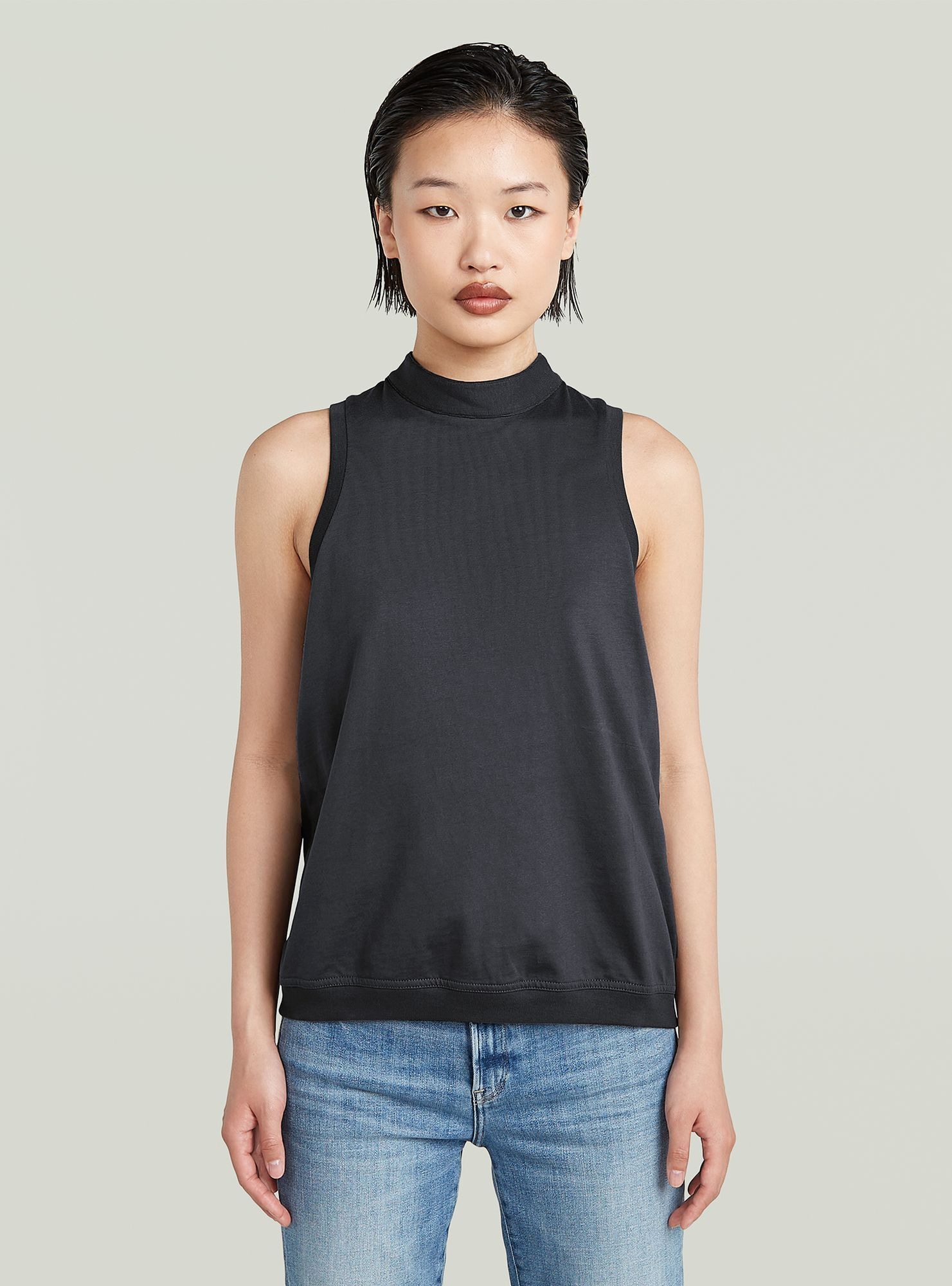 G-STAR T-Shirt »Open Back Knit Tanktop«