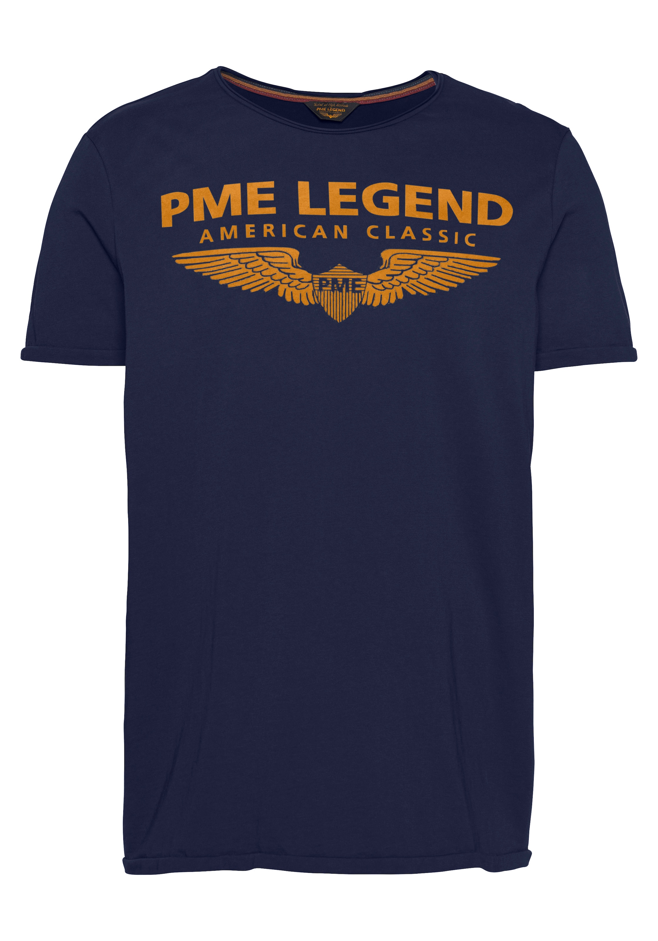 PME LEGEND Rundhalsshirt, mit Logoprint