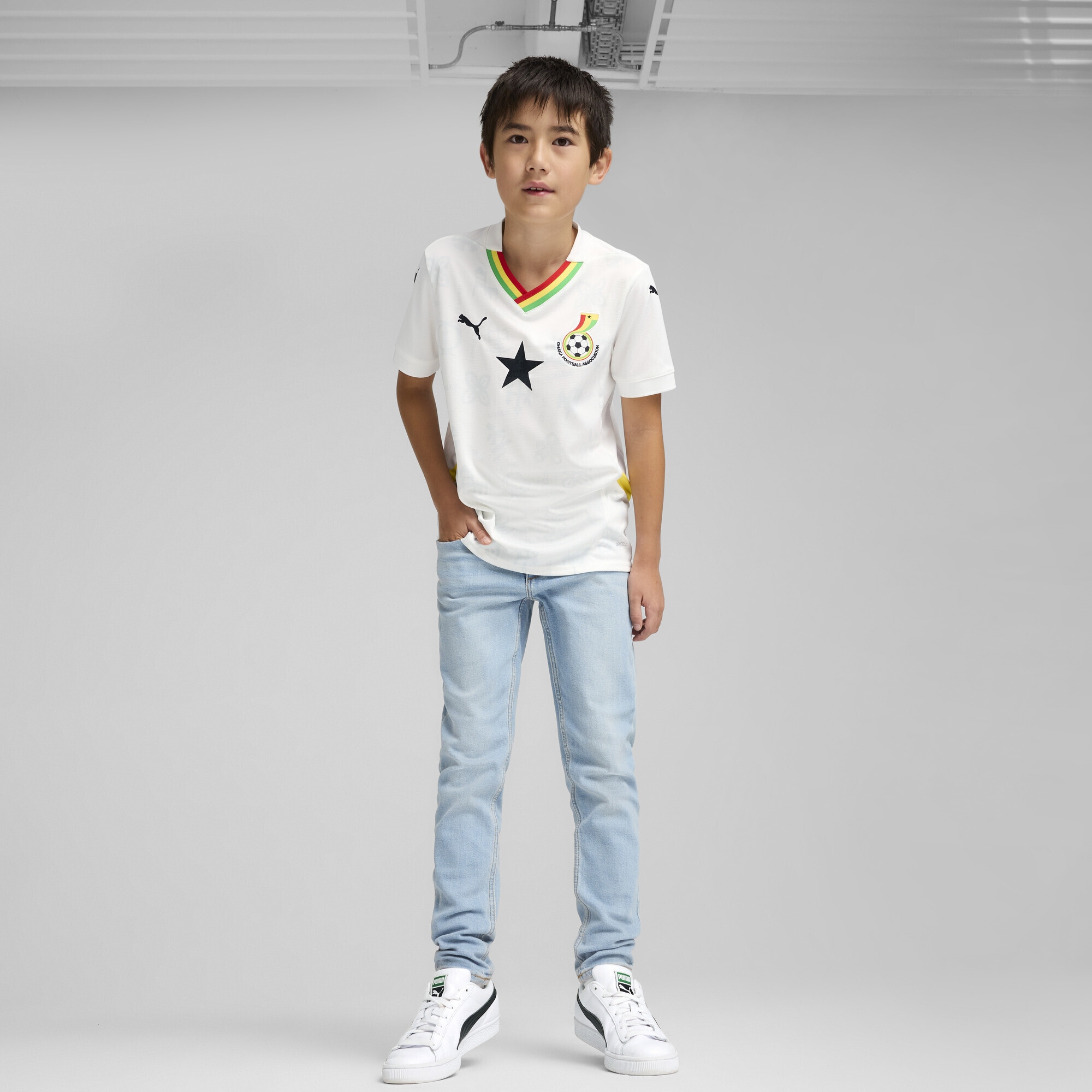 PUMA Trainingsshirt »Ghana 2025 Heimtrikot Jugendliche«