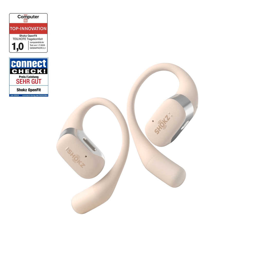 Shokz Open-Ear-Kopfhörer »OpenFit + Case«