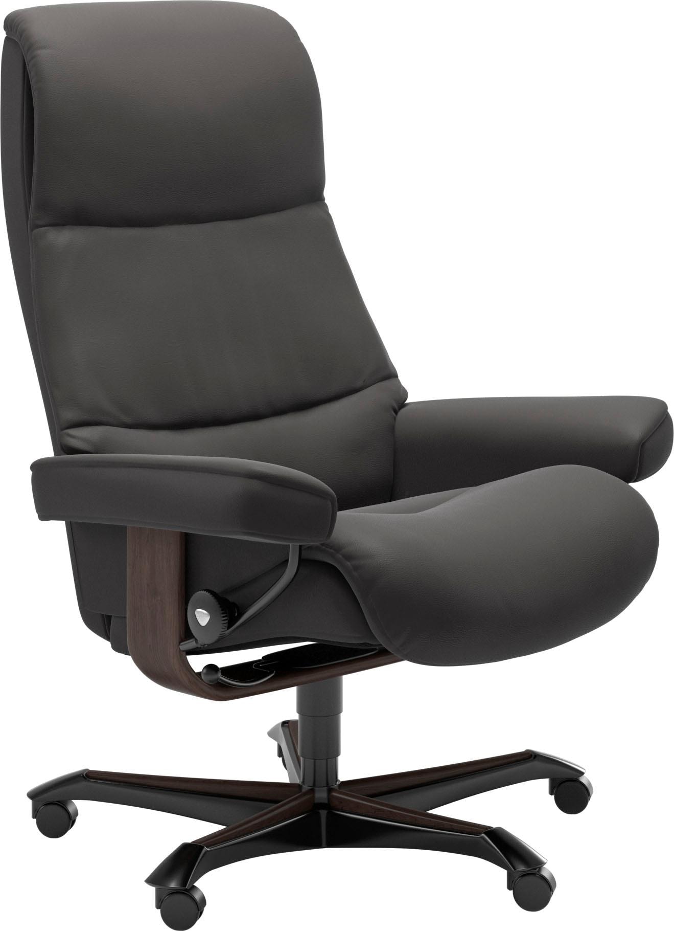 Stressless Relaxsessel "View", mit Home Office Base, Größe M,Gestell Wenge günstig online kaufen