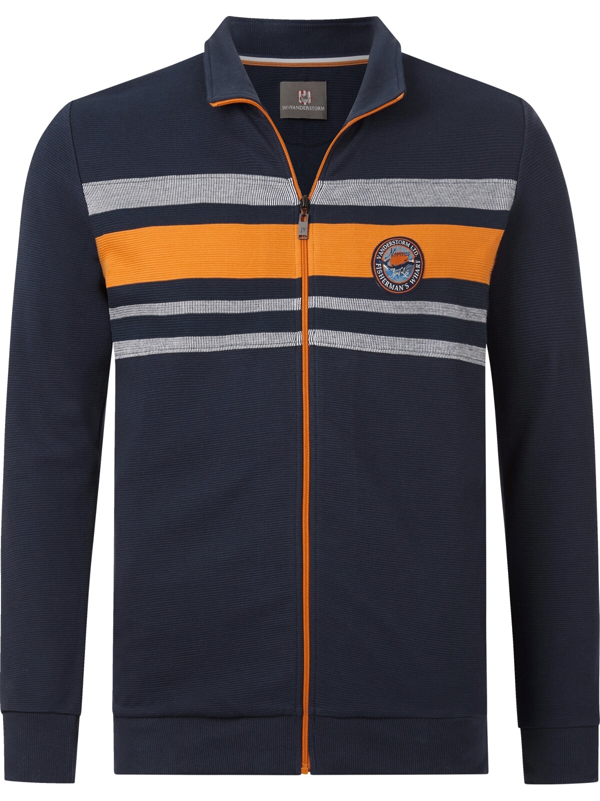 Jan Vanderstorm Sweatjacke »Sweatjacke HEELKO«