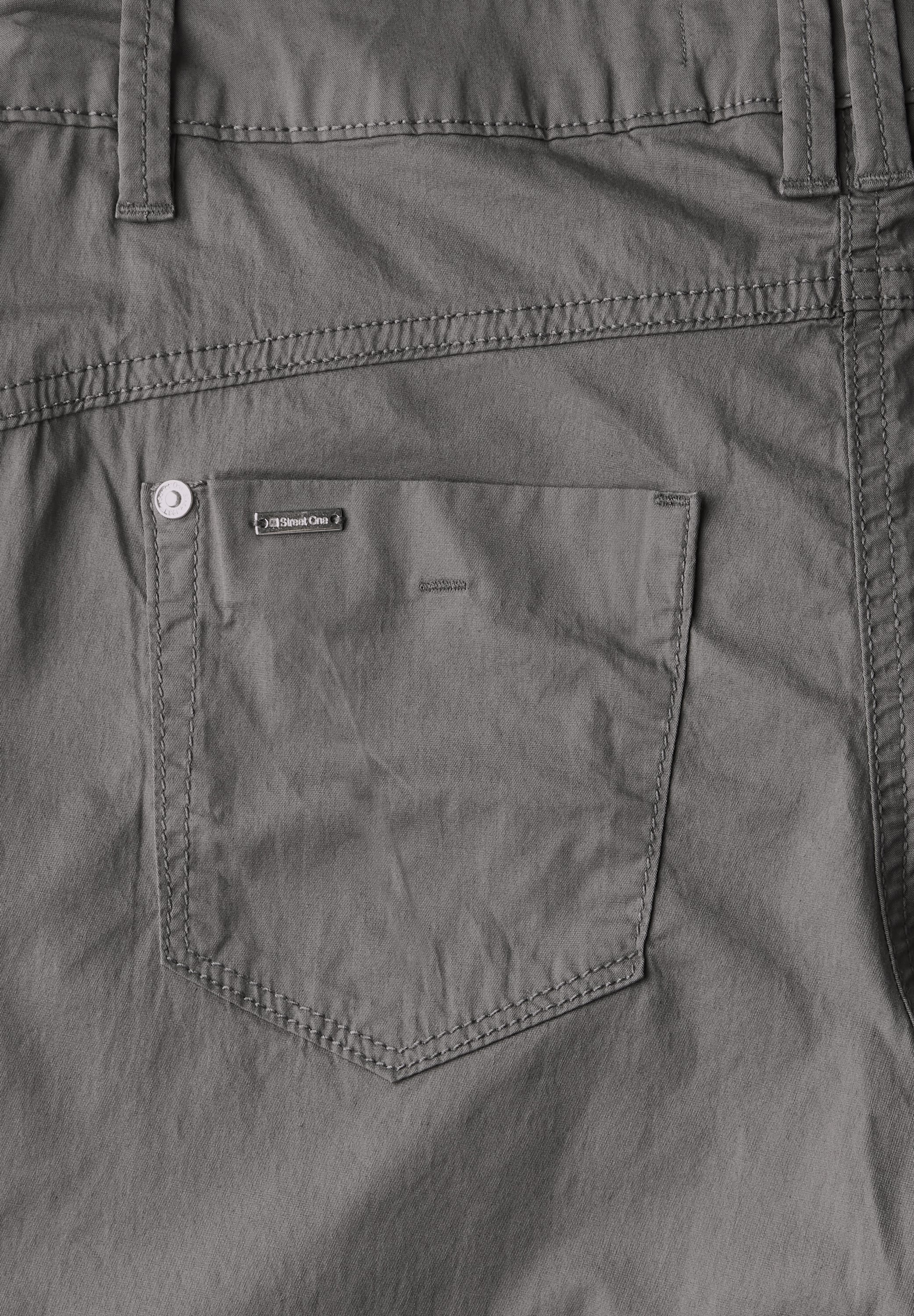 STREET ONE Bermudas, mit Turn-Up Funktion