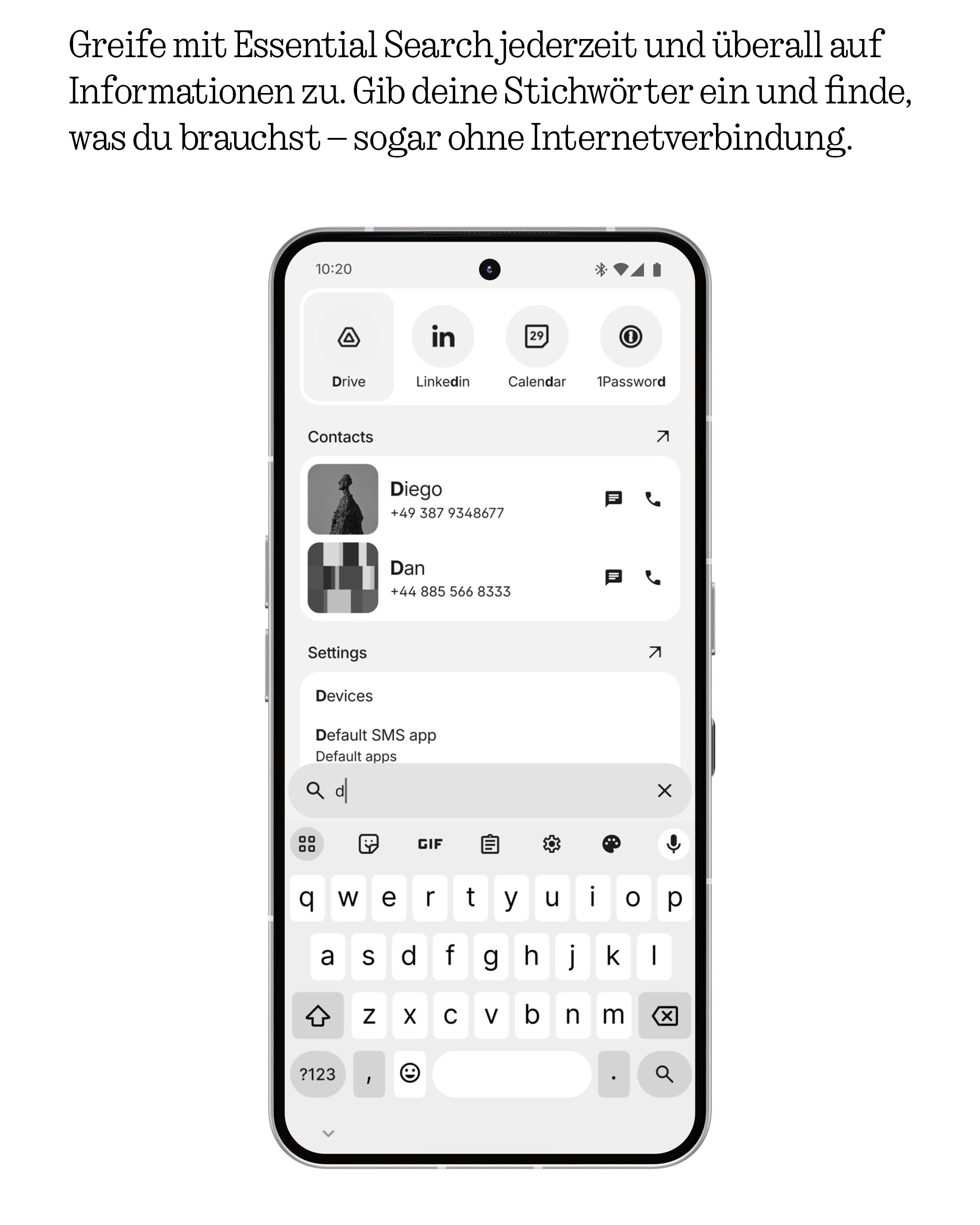NOTHING Smartphone »Phone (3)« Weiß
