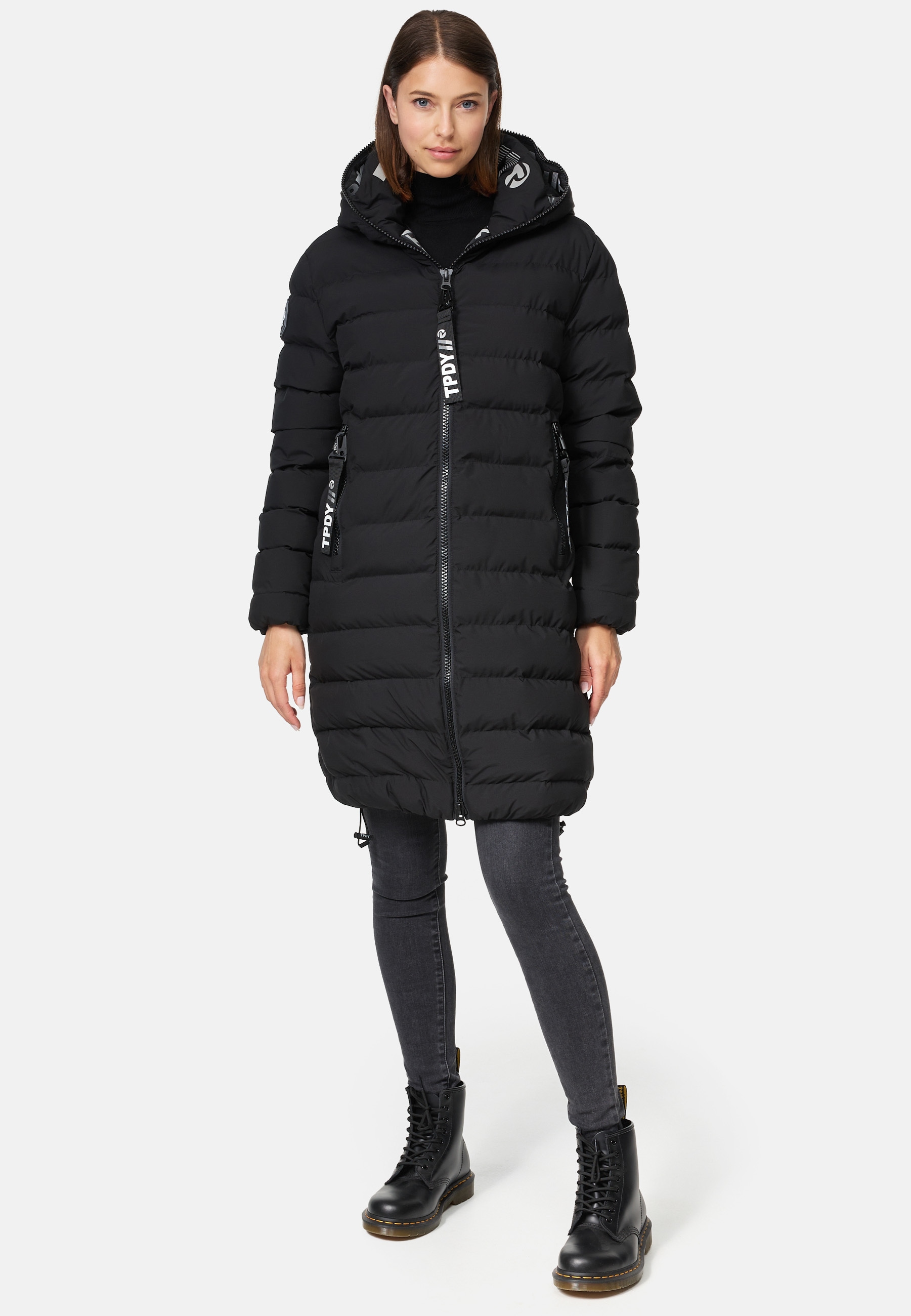 trueprodigy Winterjacke »Chester F Reflektierender Innenkragen« mit Kapuze