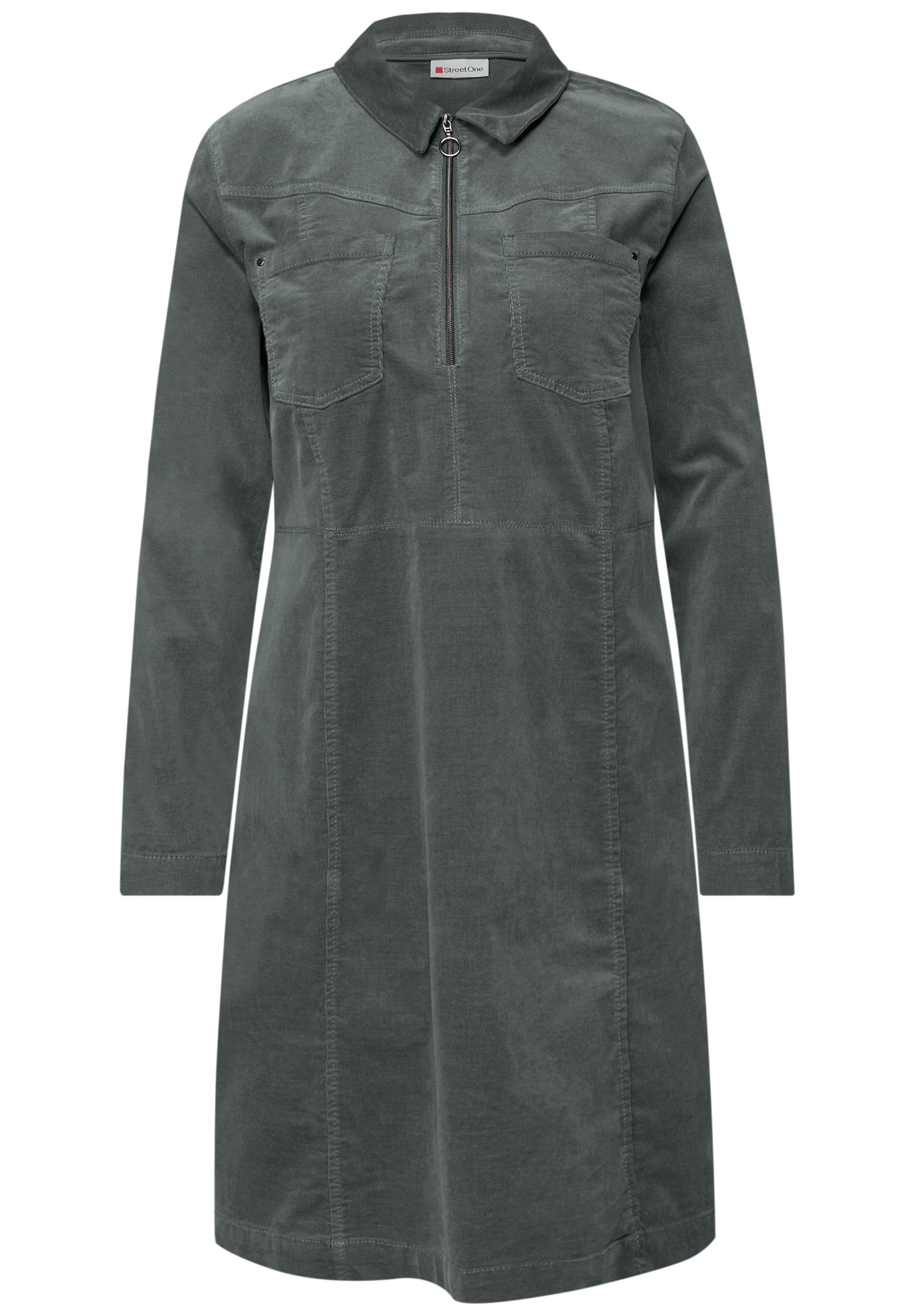 STREET ONE Cordkleid, mit Zipper