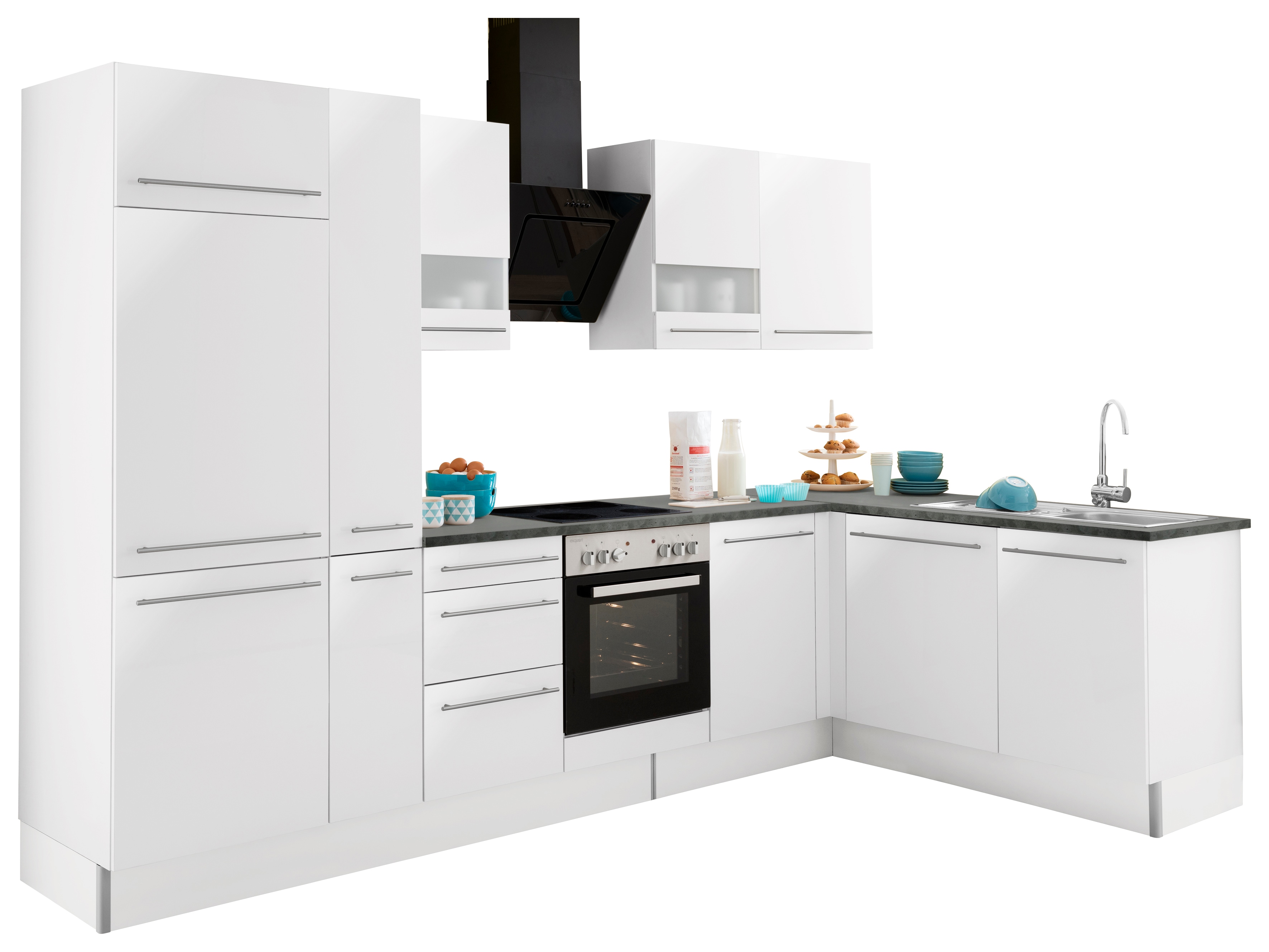 OPTIFIT 1100000002199 "Bern" Stellbreite 315x175 cm,wahlweise mit E-Geräten,höhenverstellb.Füße