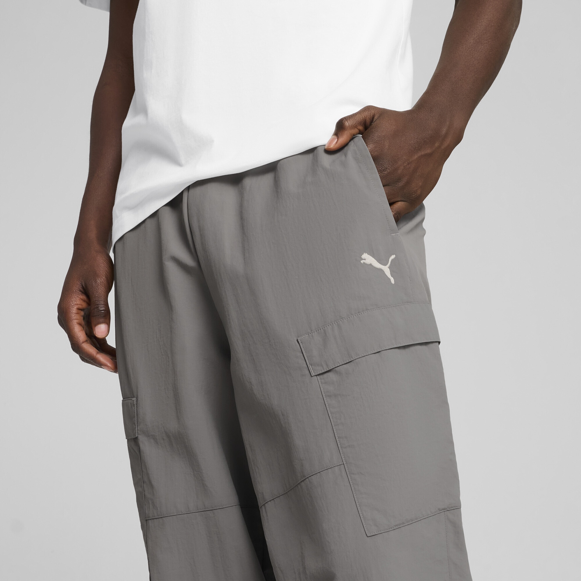 PUMA Sporthose »WARDROBE ESS Relaxed Cargohose Herren«