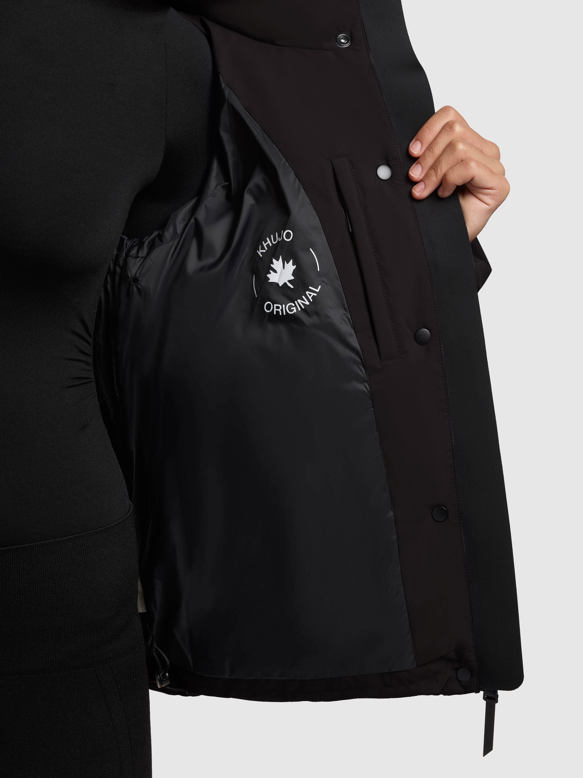 khujo Steppjacke »RINJA2 MATT«, ohne Kapuze