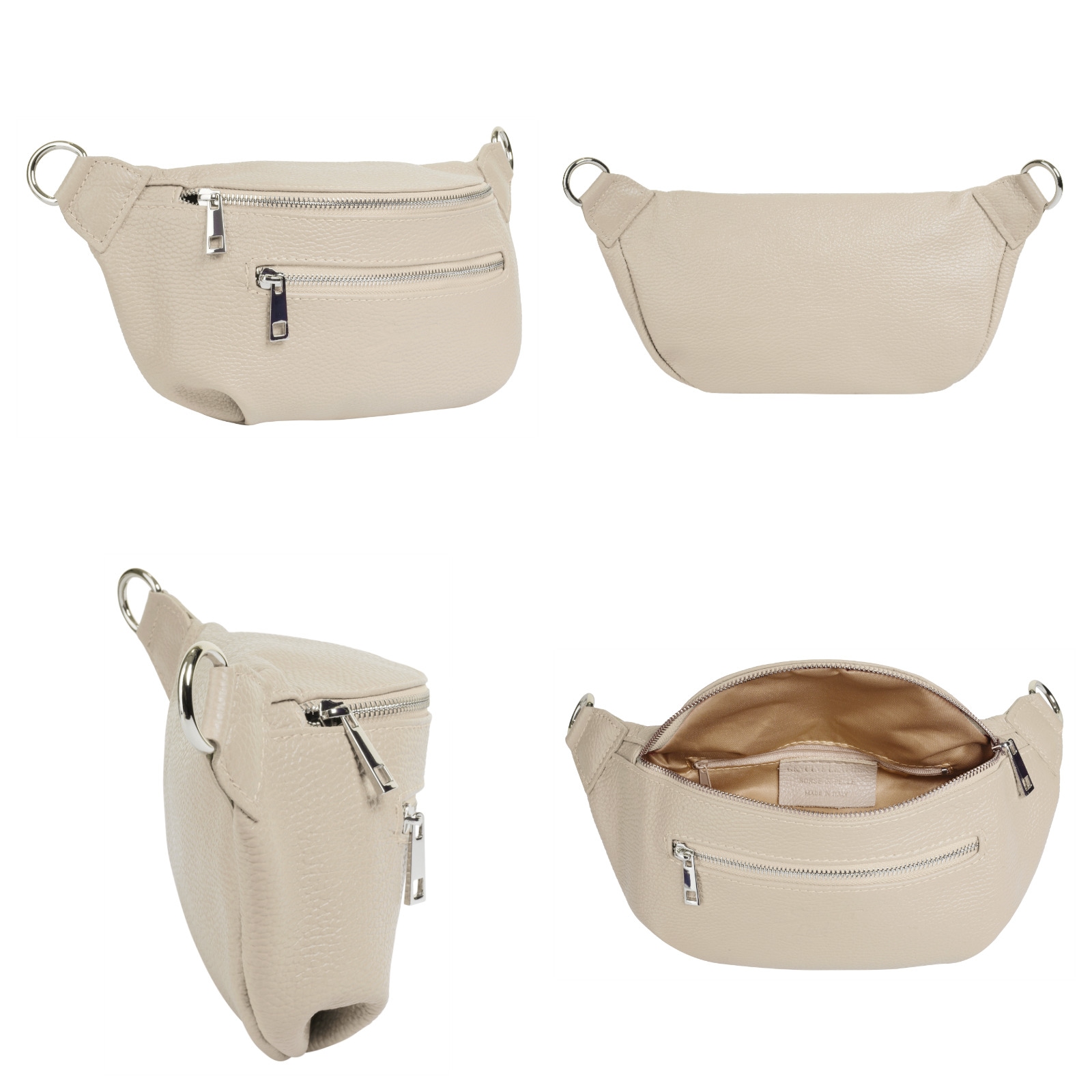 Samantha Look Gürteltasche, echt Leder, Made in Italy