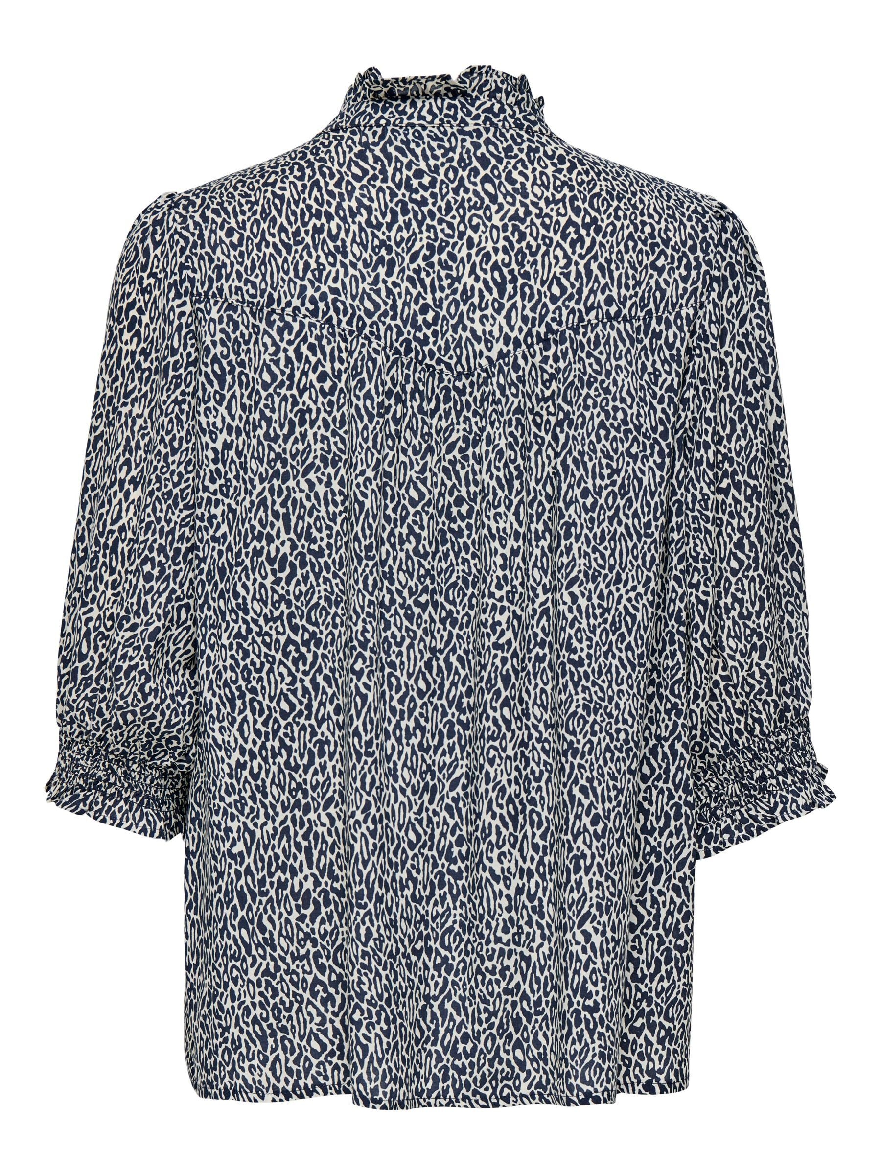 ONLY CARMAKOMA Druckbluse »CARRAYA 3/4 SHIRT WVN NOOS«