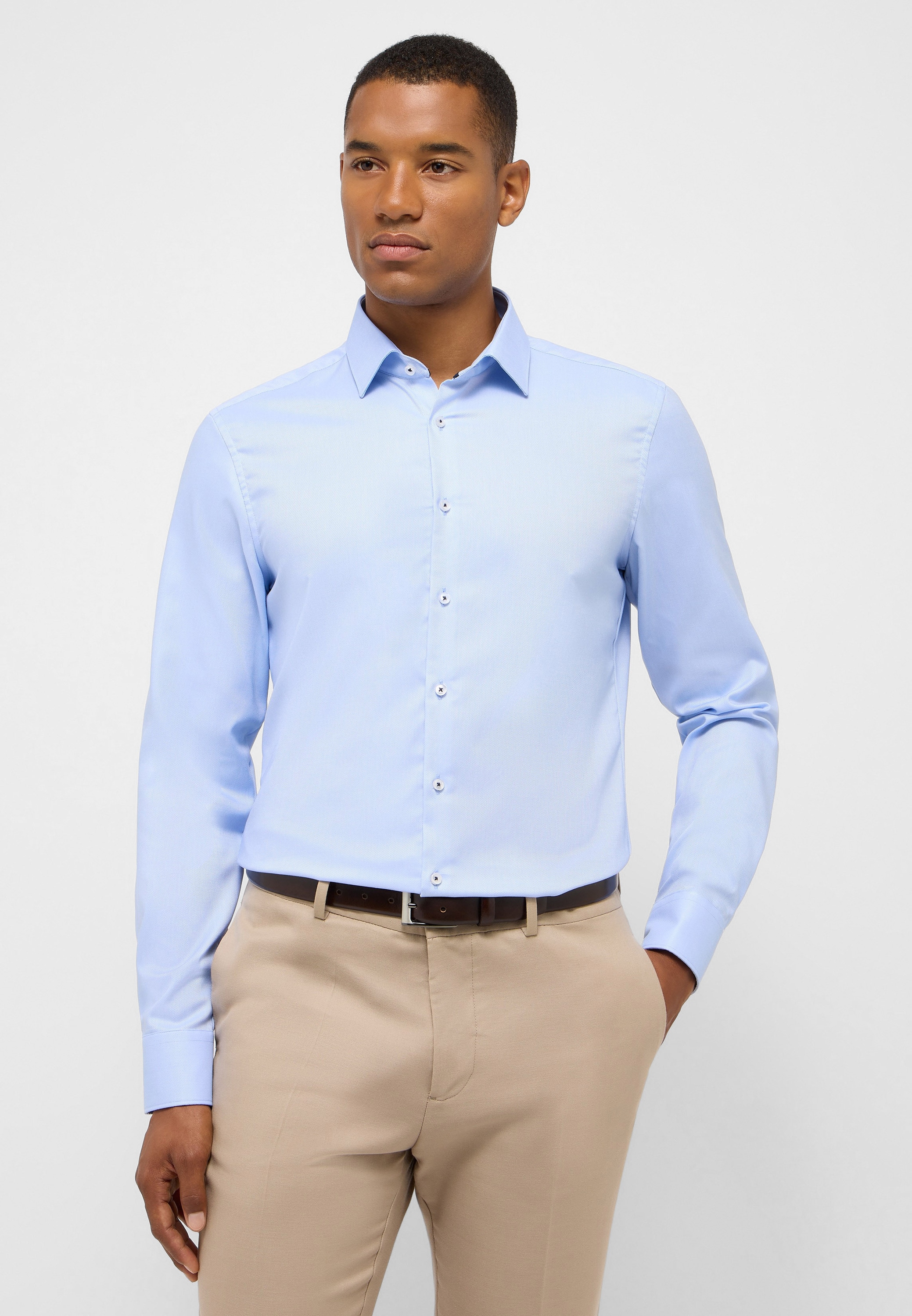 Eterna Langarmhemd "SLIM FIT", NON IRON (bügelfrei) günstig online kaufen