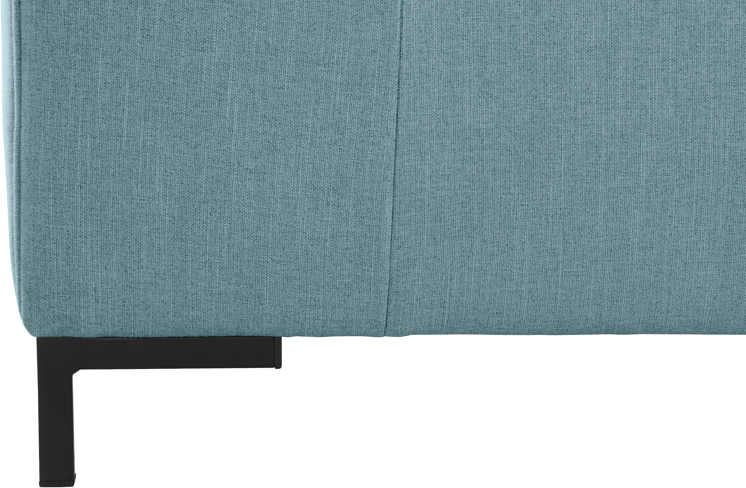 OTTO products 3-Sitzer »Grazzo«, hochwertige Stoffe aus recyceltem Material, Steppung im Sitzbereich