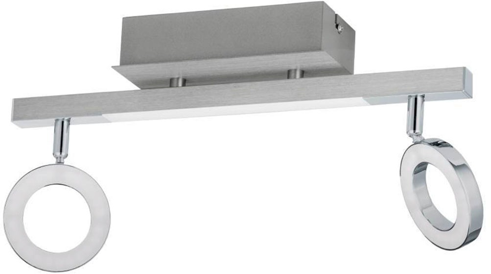 EGLO LED Deckenspots »CARDILLIO« LED-Board 1 Stk. Warmweiß Spot, warmweißes Licht, Wohnzimmer, Esszimmer, Küche, Flur, 38,5x8,5cm