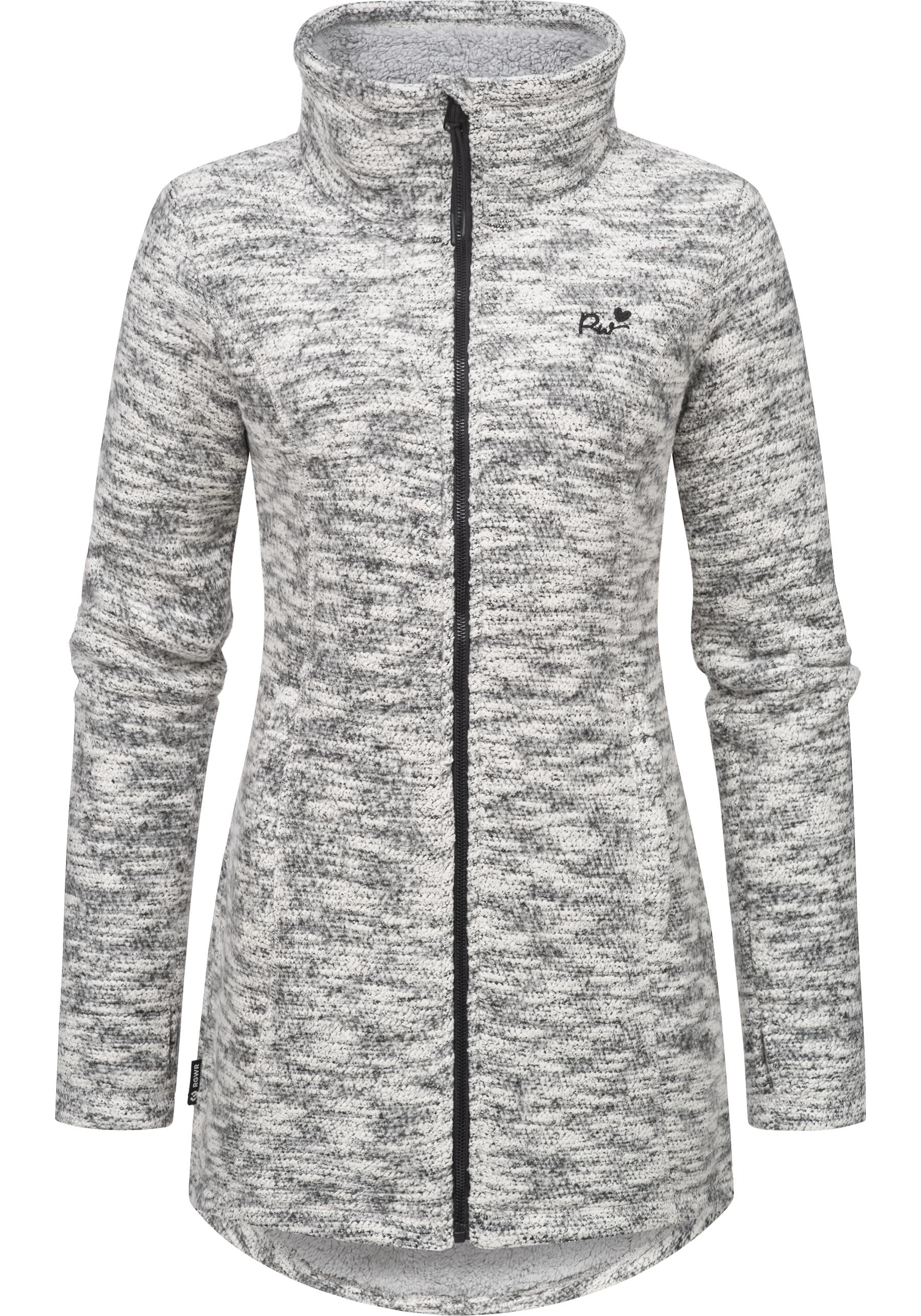 Ragwear Strickjacke »Miram Melange«, Kuschelige Übergangsjacke in Strick-Optik