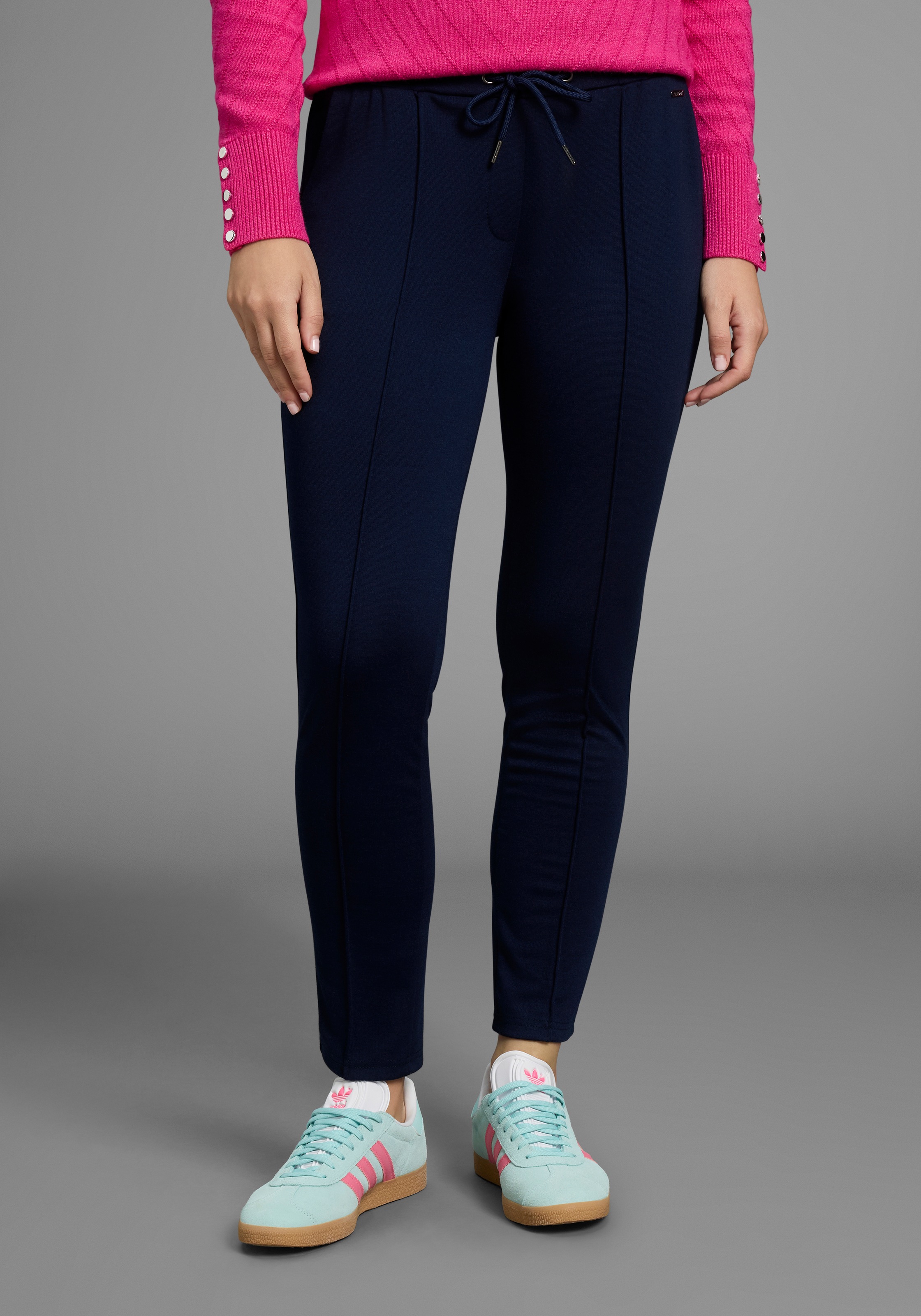 Laura Scott Jogger Pants, aus bequemer, elastischer Ware in edlem, sportive günstig online kaufen