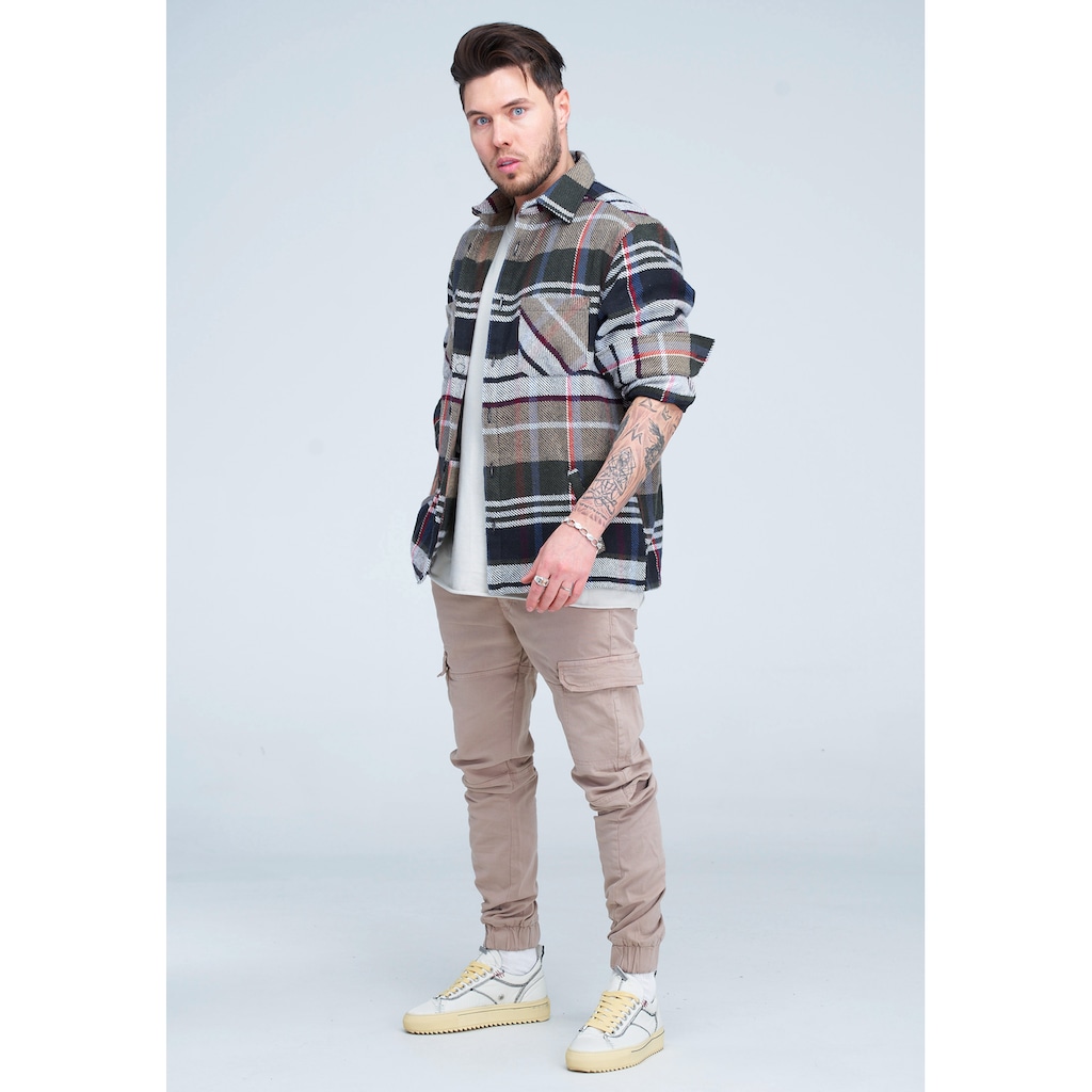 behype Cargohose »BHMattheo2«, im Jogging-Design