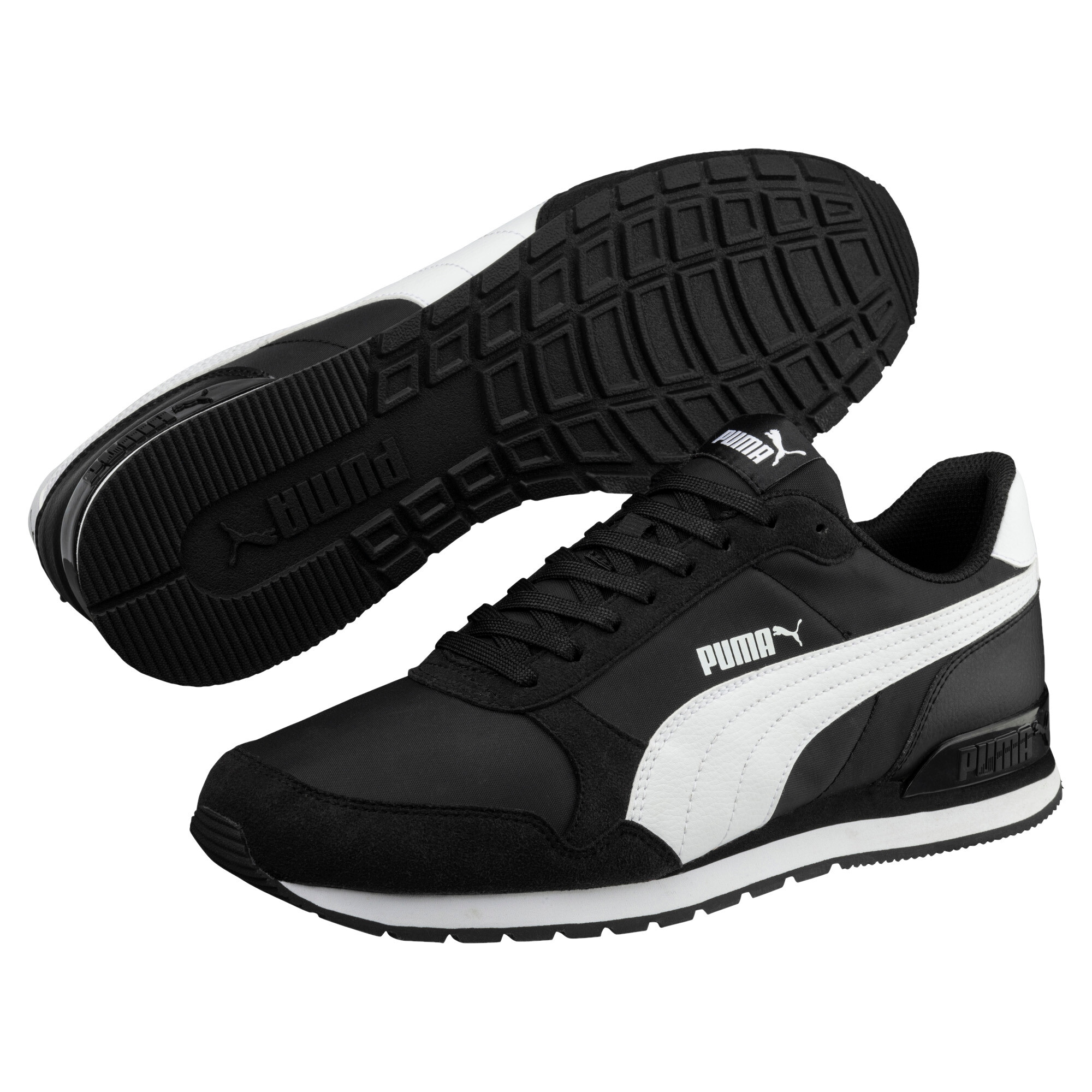 PUMA Sneaker "ST RUNNER V2 NL" mit Schnürung, aus Textil, niedrige Schuhhöhe, sportlicher Stil