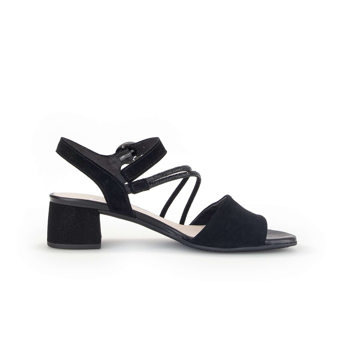 Gabor Riemchensandale »Riemchensandale Materialmix Leder/Lederimitat«