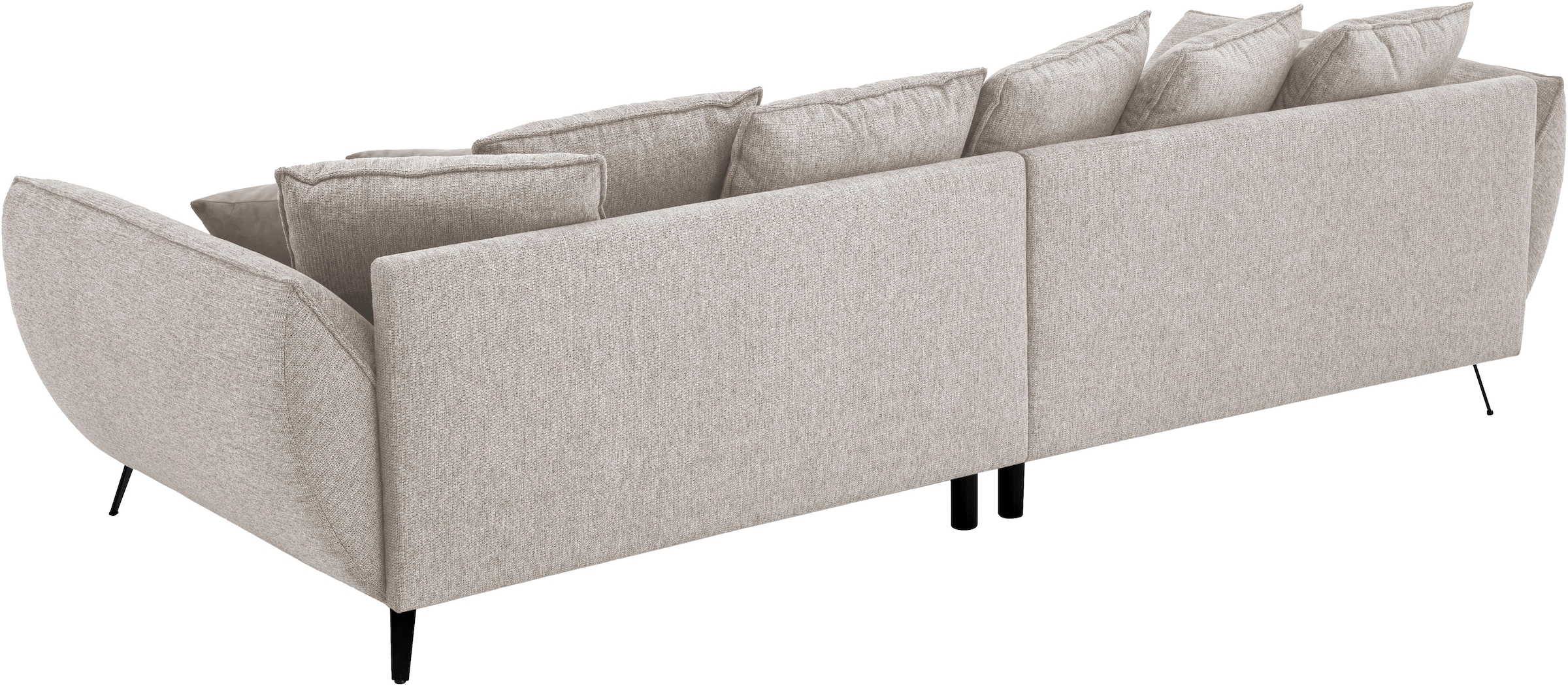 exxpo - sofa fashion Big-Sofa »Triton Mega Sofa,toller Sitzkomfort, Steppung im Sitz, Breite 311cm«, inkl.10-teiliges Kissenset,gemütliches Megasofa,viel Platz zum Relaxen