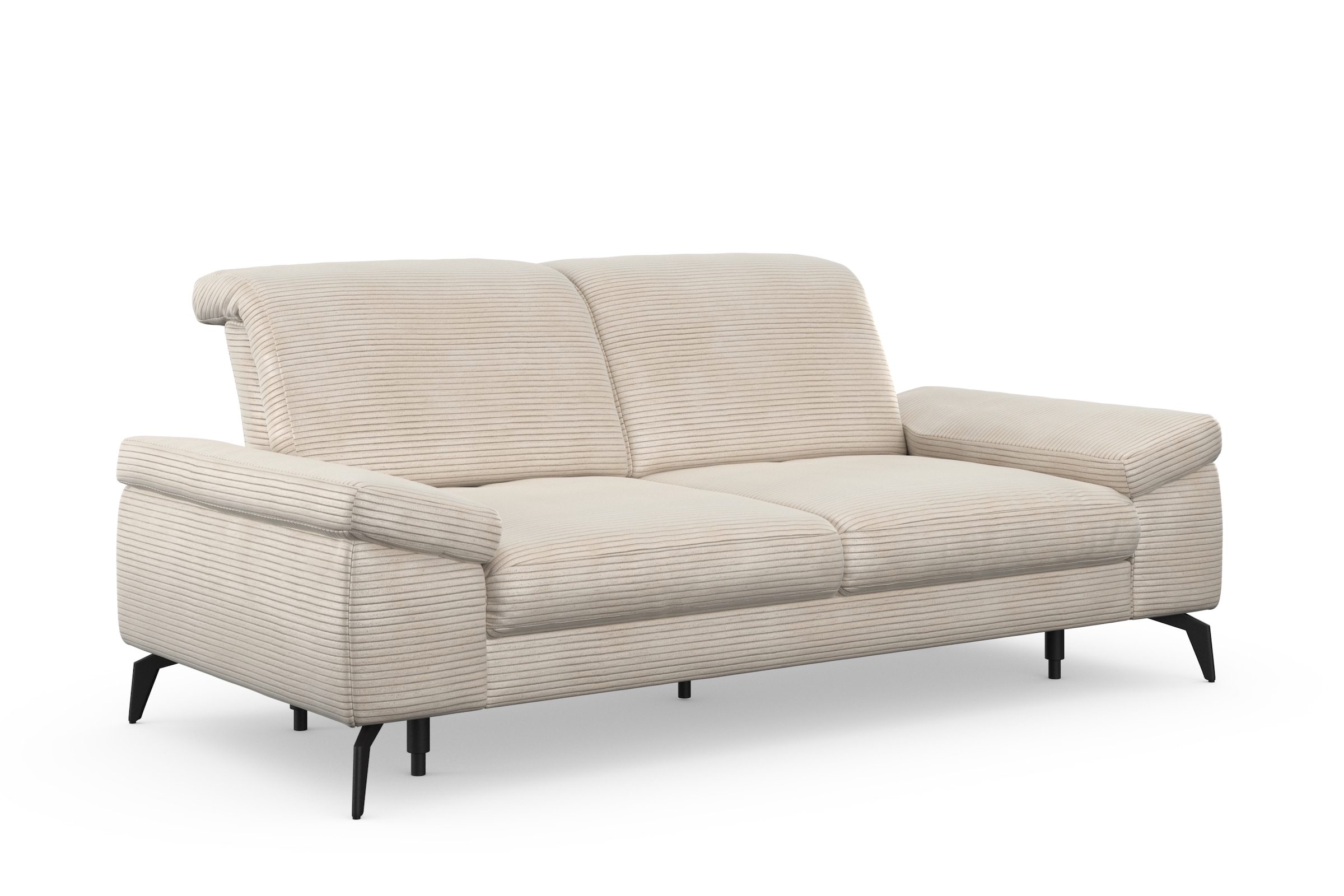 sit&more 2,5-Sitzer »Cabana«, Breite 211 cm, mit oder ohne Sitztiefen-, und Kopfteilfunktion