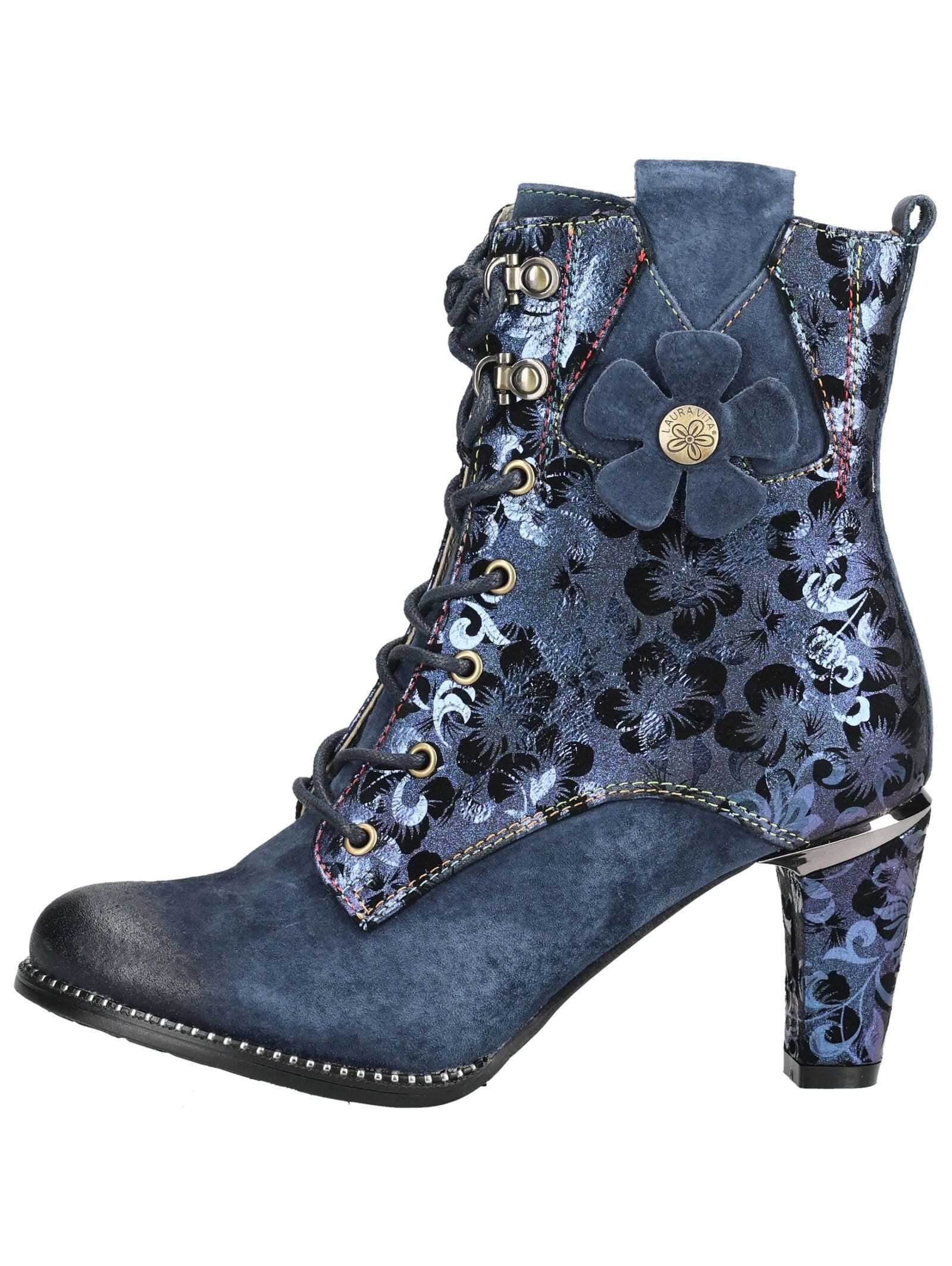 LAURA VITA High-Heel-Stiefelette »LAURA VITA Stiefelette Leder«