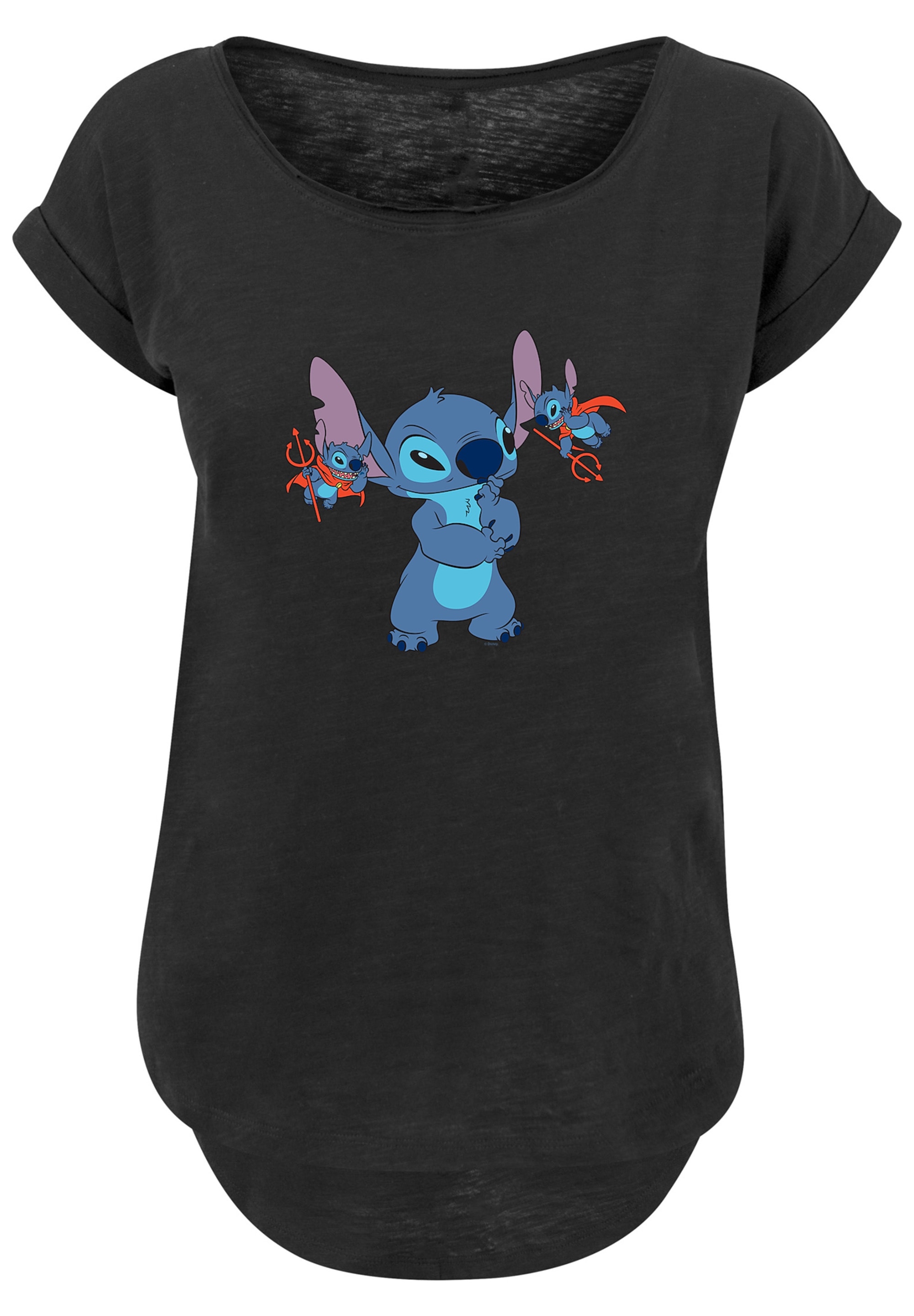 Black Friday F4NT4STIC T-Shirt »Lilo And Stitch Little Devils«, Print | BAUR