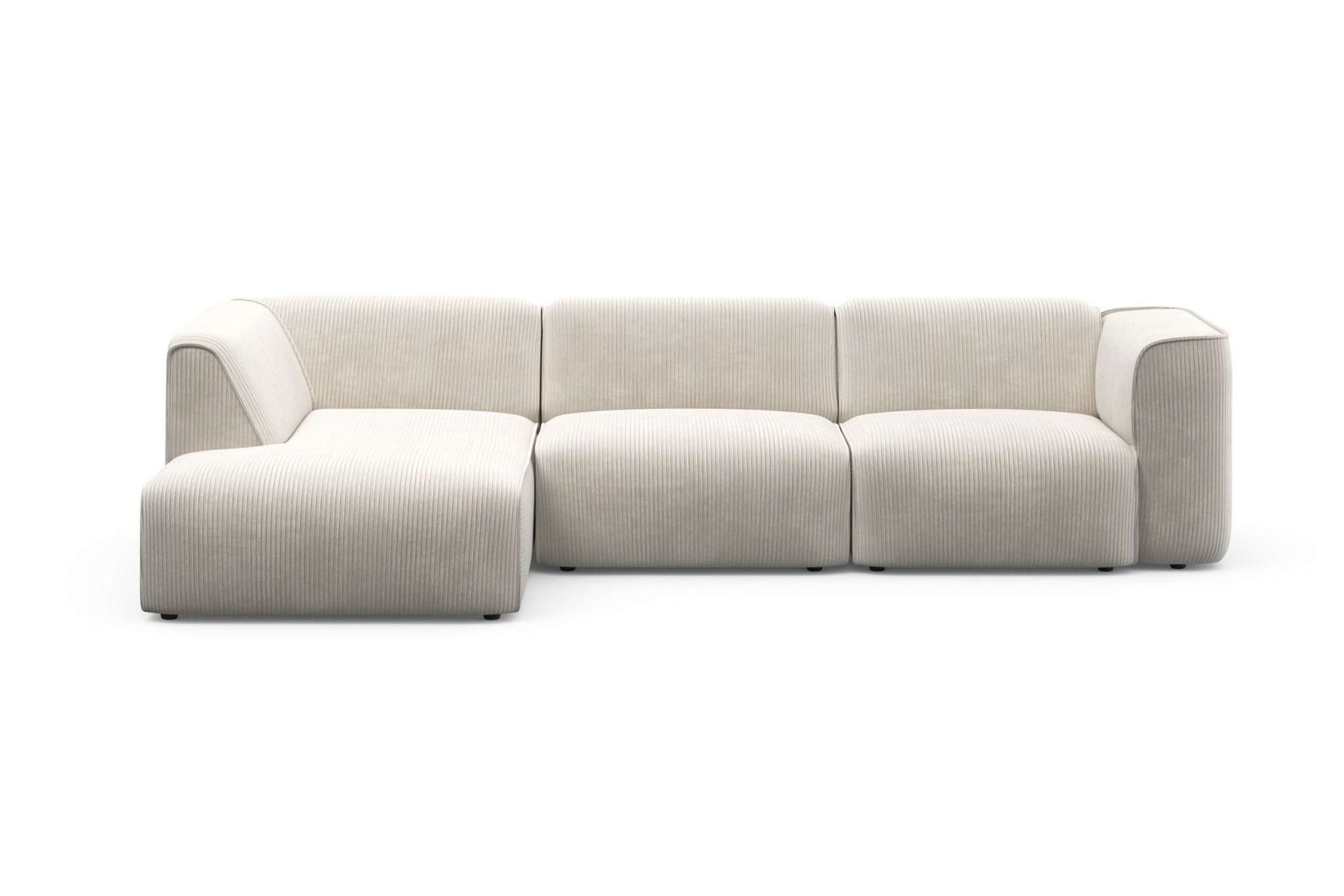 RAUM.ID Ecksofa »Merid L-Form, jederzeit durch Module erweiterbar, B/T/H: 295/162/70 cm«, als Modul oder separat verwendbar, für individuelle Zusammenstellung