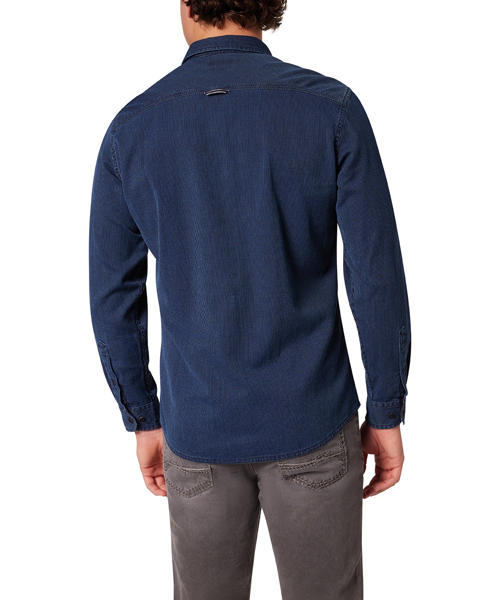 Pioneer Authentic Jeans Langarmhemd mit Brusttaschen