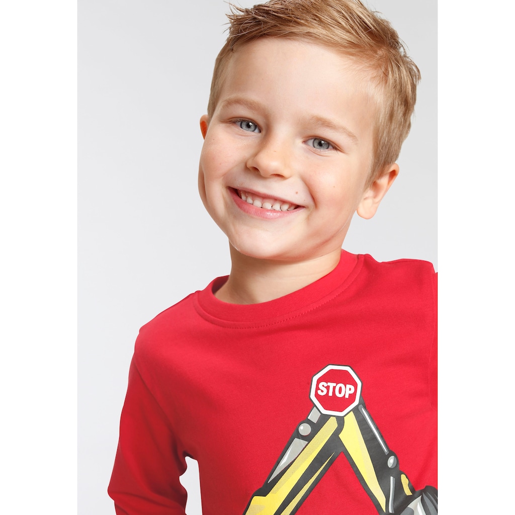 KIDSWORLD Langarmshirt »STOP«