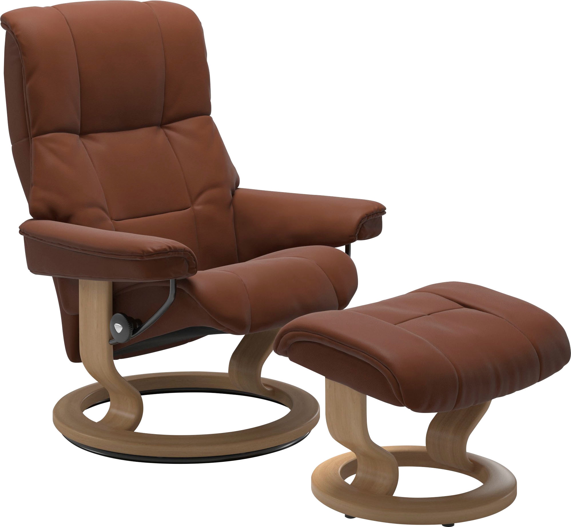 Stressless Relaxsessel "Mayfair" mit Classic Base, Größe S, M & L, Gestell Eiche, in 3 Bezugsqualitäten lieferbar