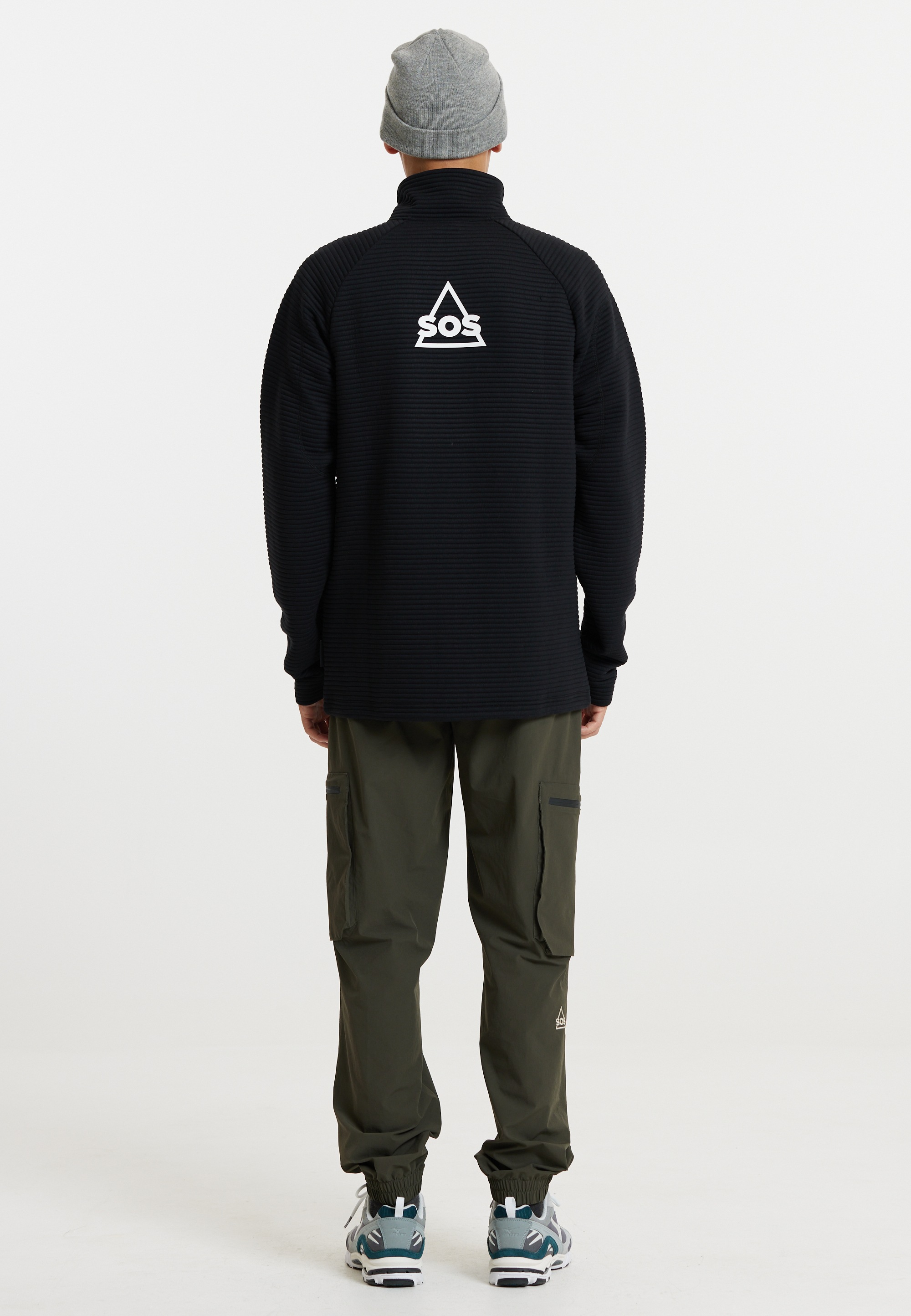 SOS Sweatjacke »Muju«, mit stilvollem Logodetail