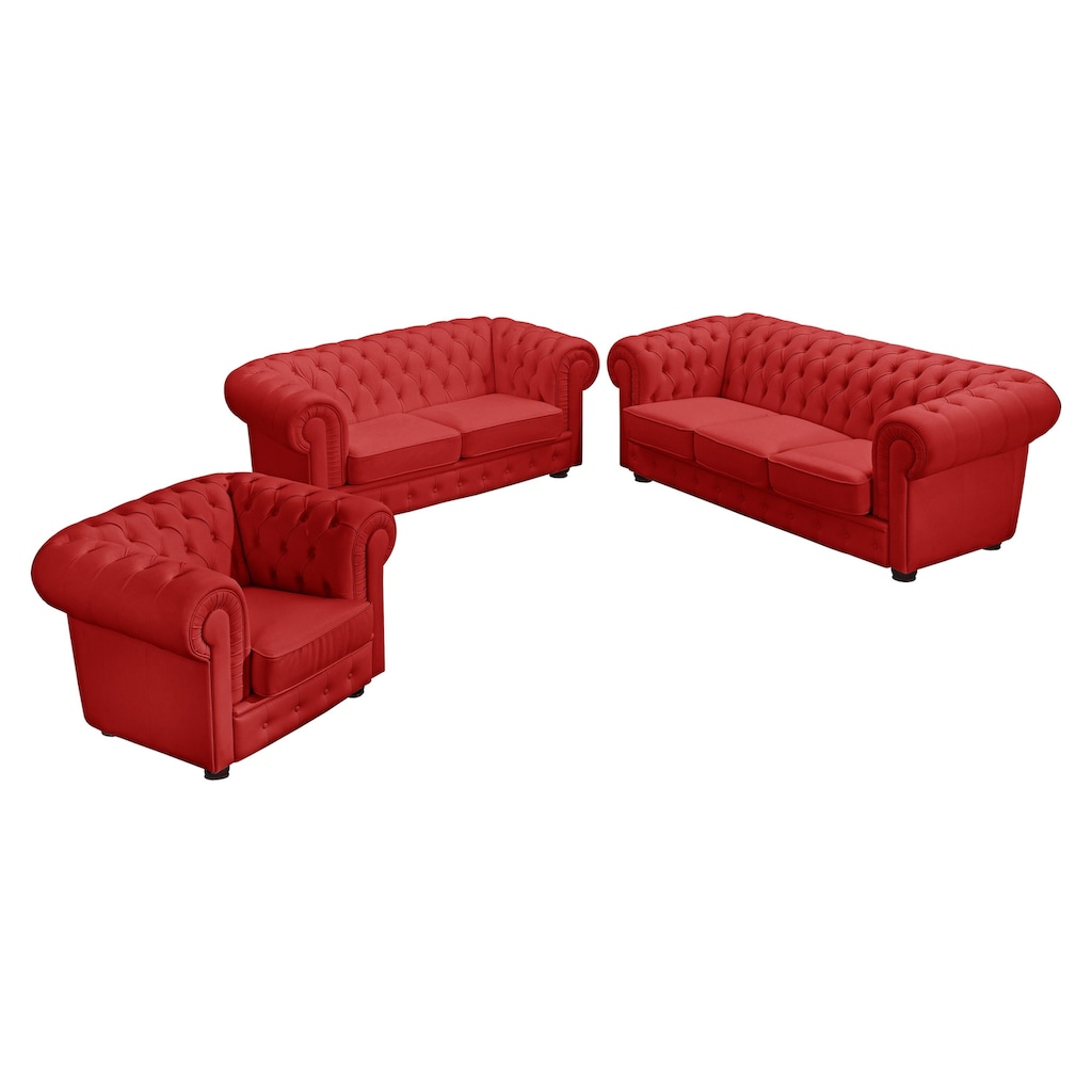 Max Winzer® Chesterfield-Sofa »Windsor«