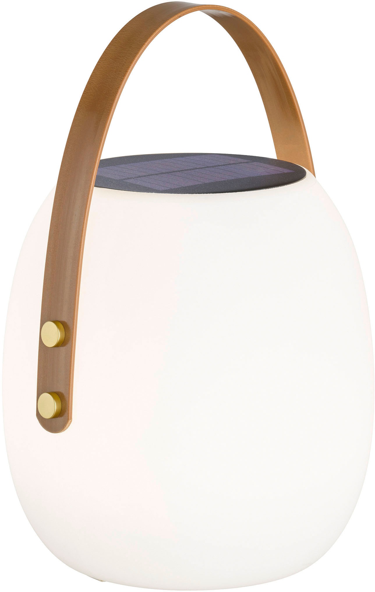 SCHÖNER WOHNEN-Kollektion Außen-Tischleuchte »Bell«, 1 flammig-flammig, LED 2 W+0,6 W RGB,mobiles Licht immer und überall dabei,dimmbar,RGB