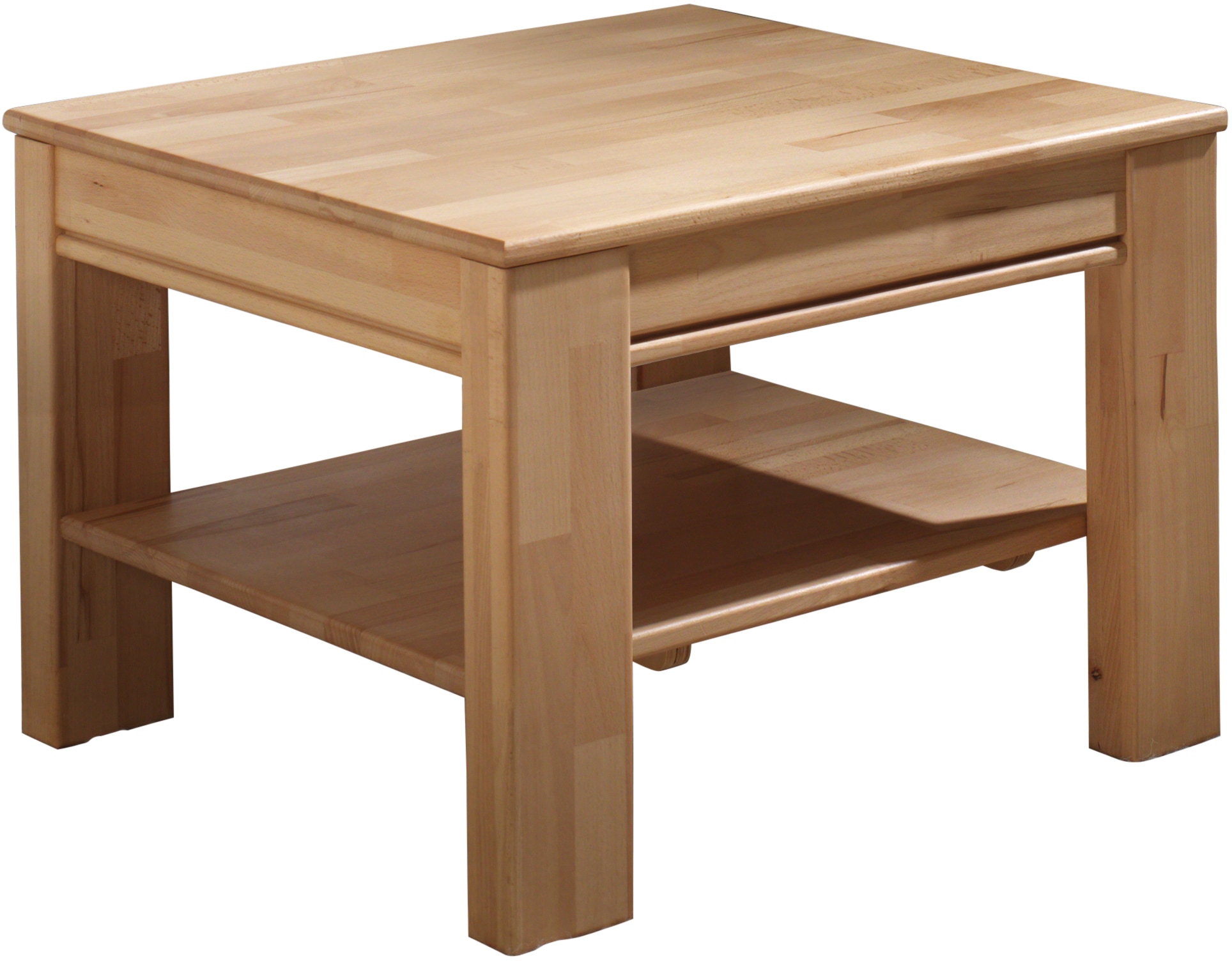 MCA furniture Couchtisch, Couchtisch Massivholztisch mit Ablage sans frais  de livraison sur