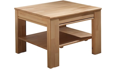 PRO Line Couchtisch, aus Holz, 2 Ablageböden, 2 Körbe als Ablagefächer,  rechteckig kaufen | BAUR