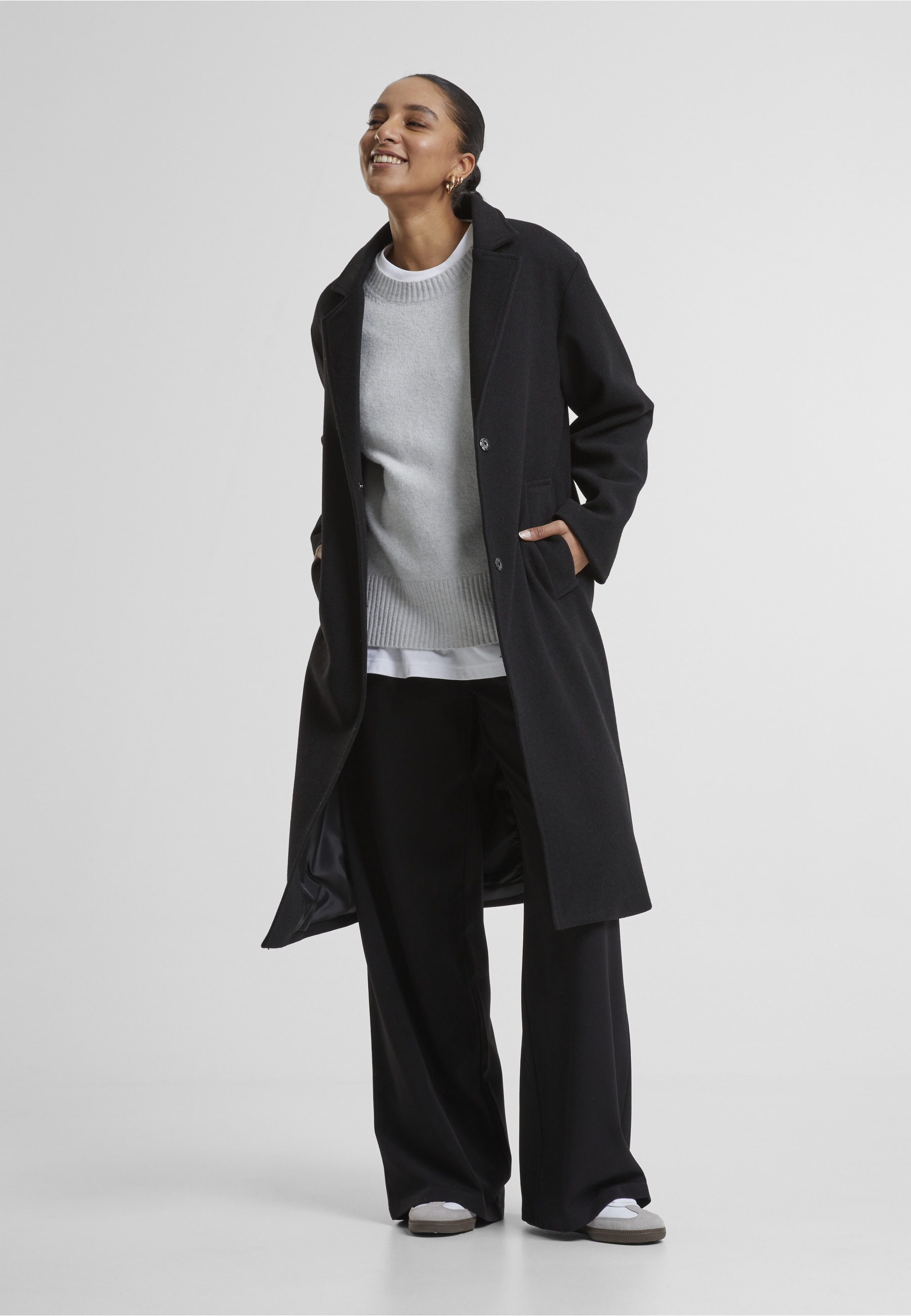 URBAN CLASSICS Fleecepullover »Urban Classics Ladies Soft Oversized Sweater«
