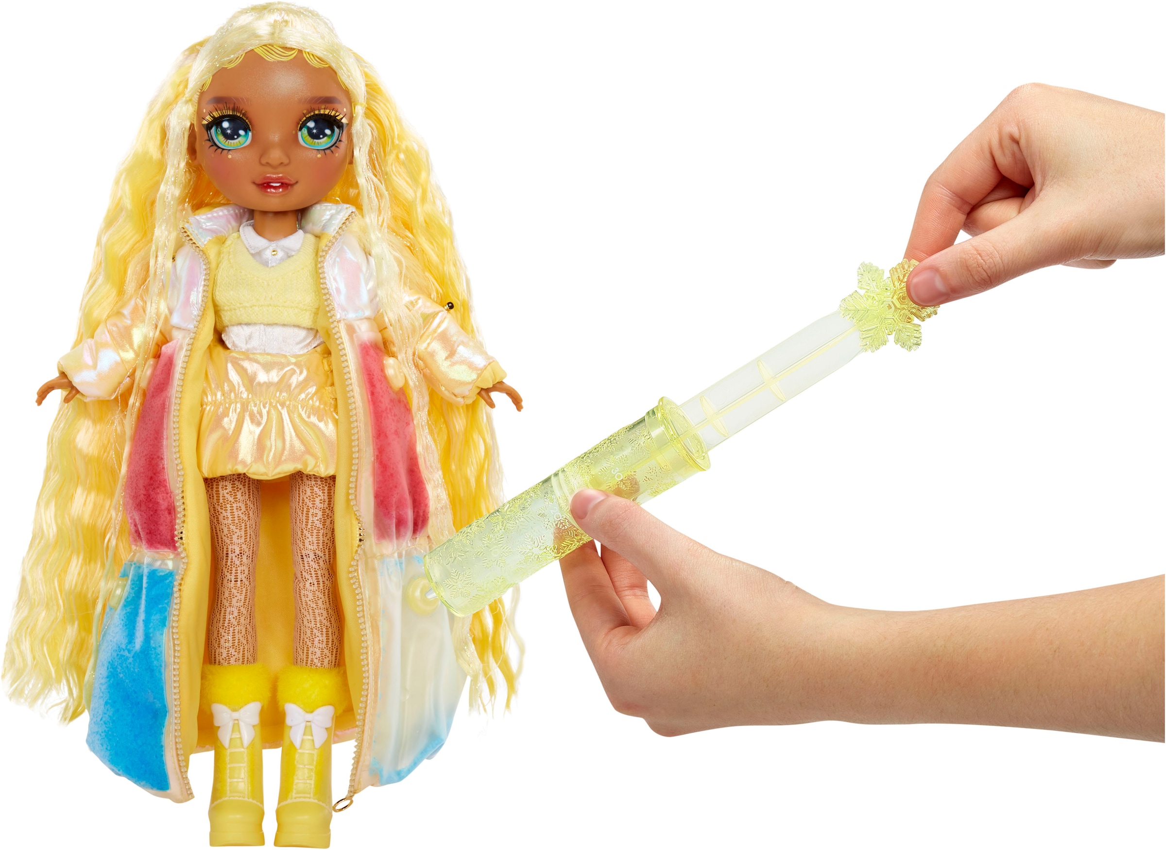 RAINBOW HIGH Anziehpuppe »Winter Wonderland Doll - Sunny (Yellow)«