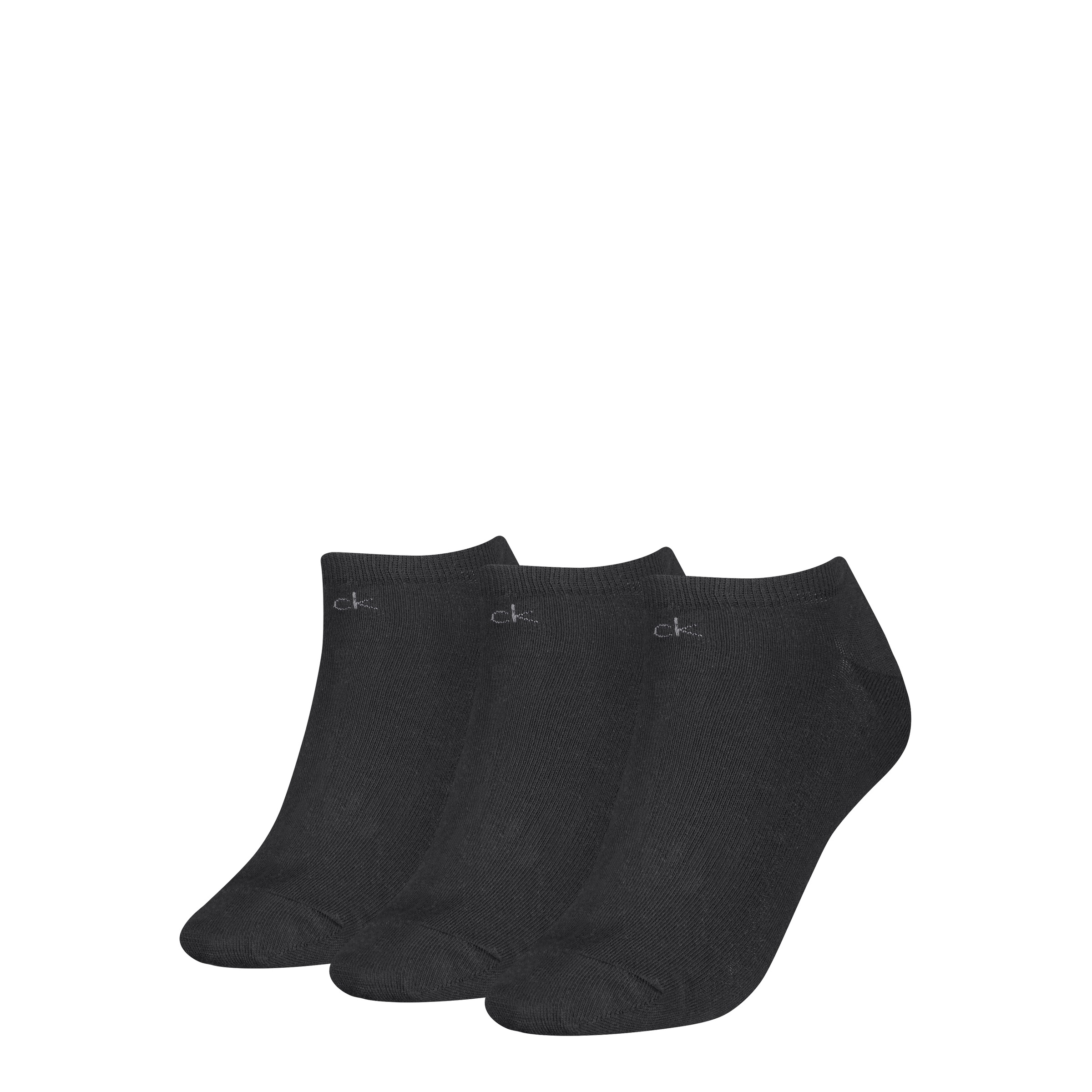Calvin Klein Sneakersocken "CK WOMEN SNEAKER" 3 Paar, schmales Rippenbündch günstig online kaufen
