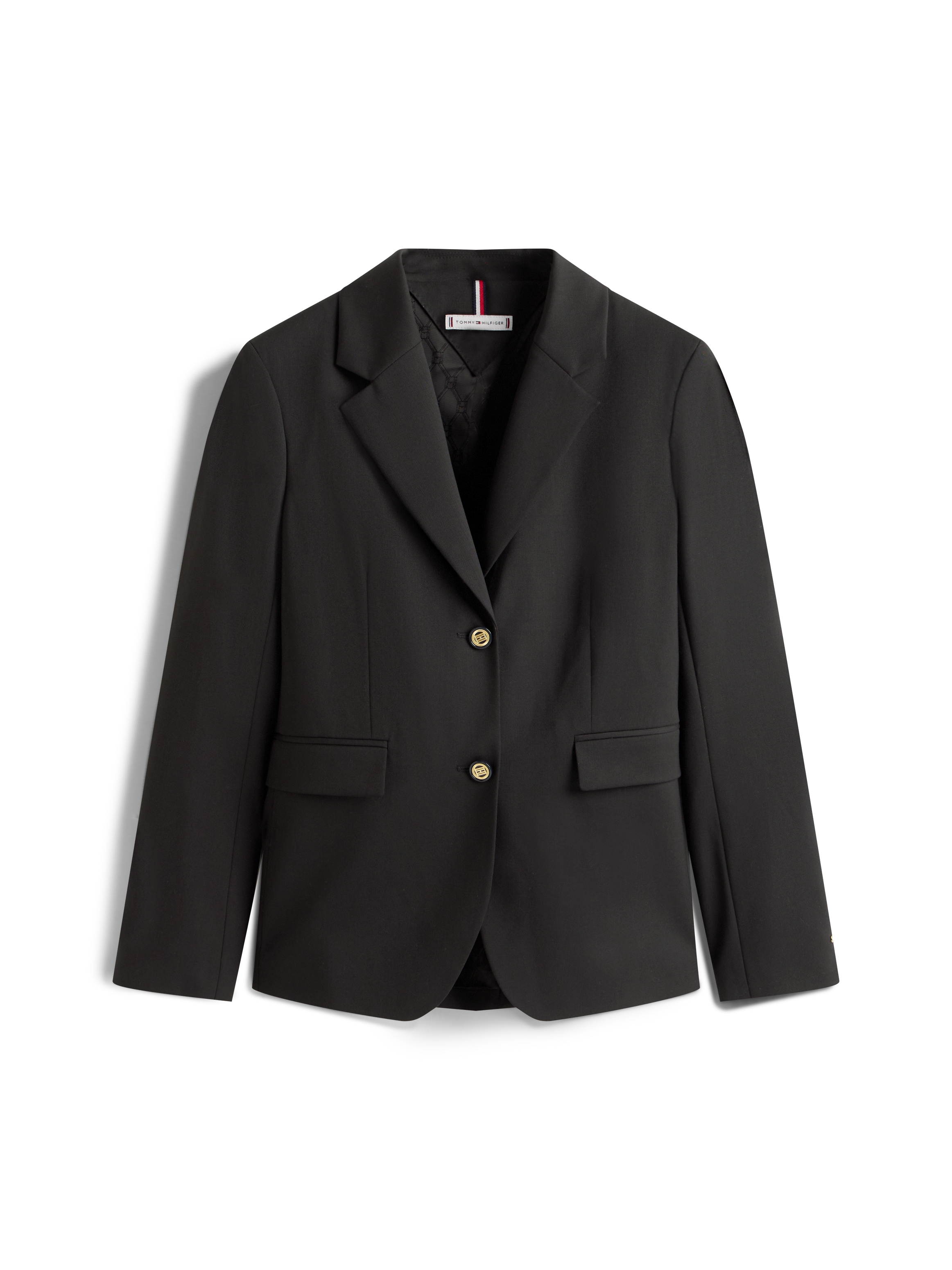 Tommy Hilfiger Longblazer »TIMELESS WOOL REG STRT SB BLAZER«, mit Wolle