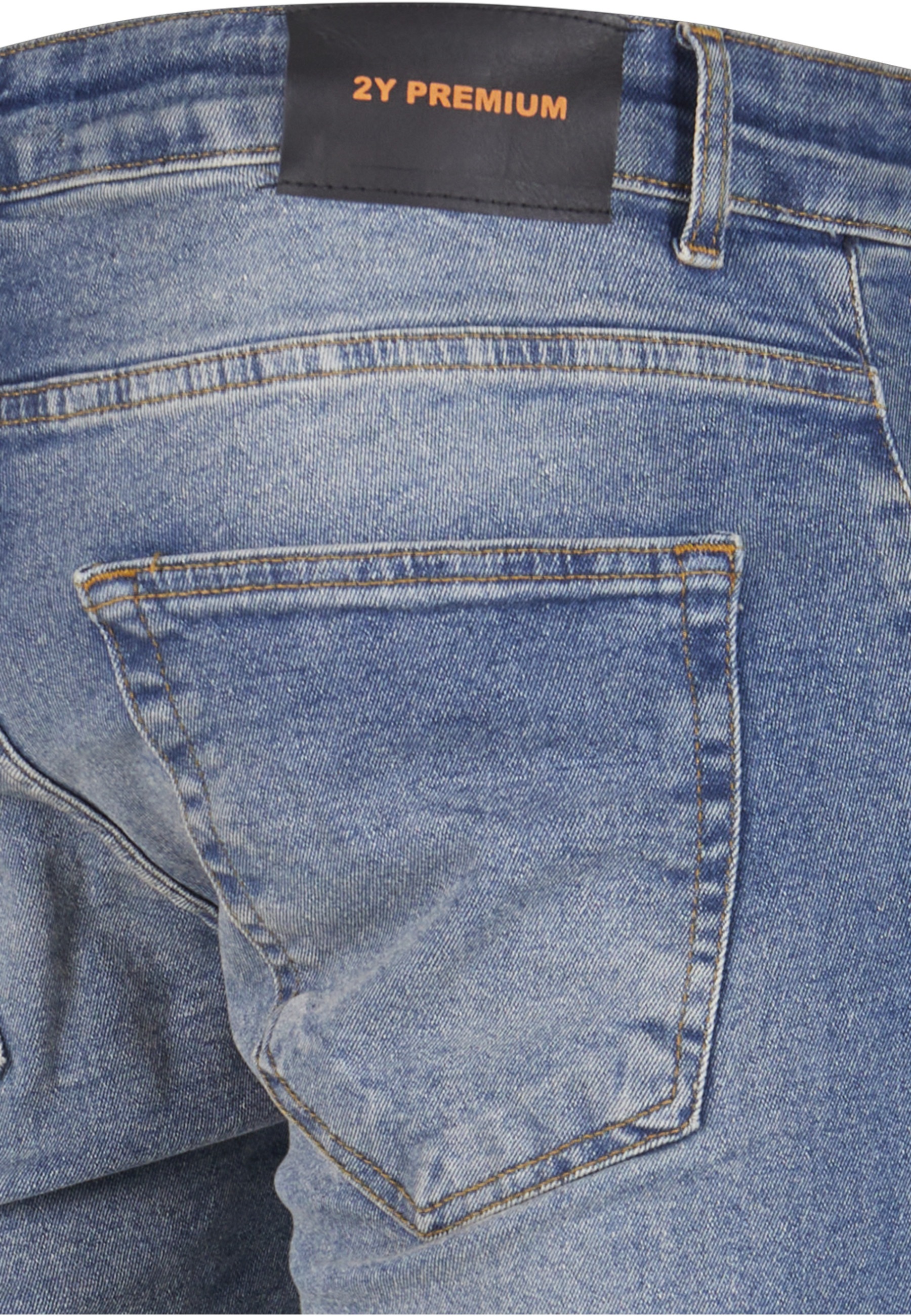 2Y Premium Bequeme Jeans »2Y Premium Herren 2Y Skinny Fit Jeans«
