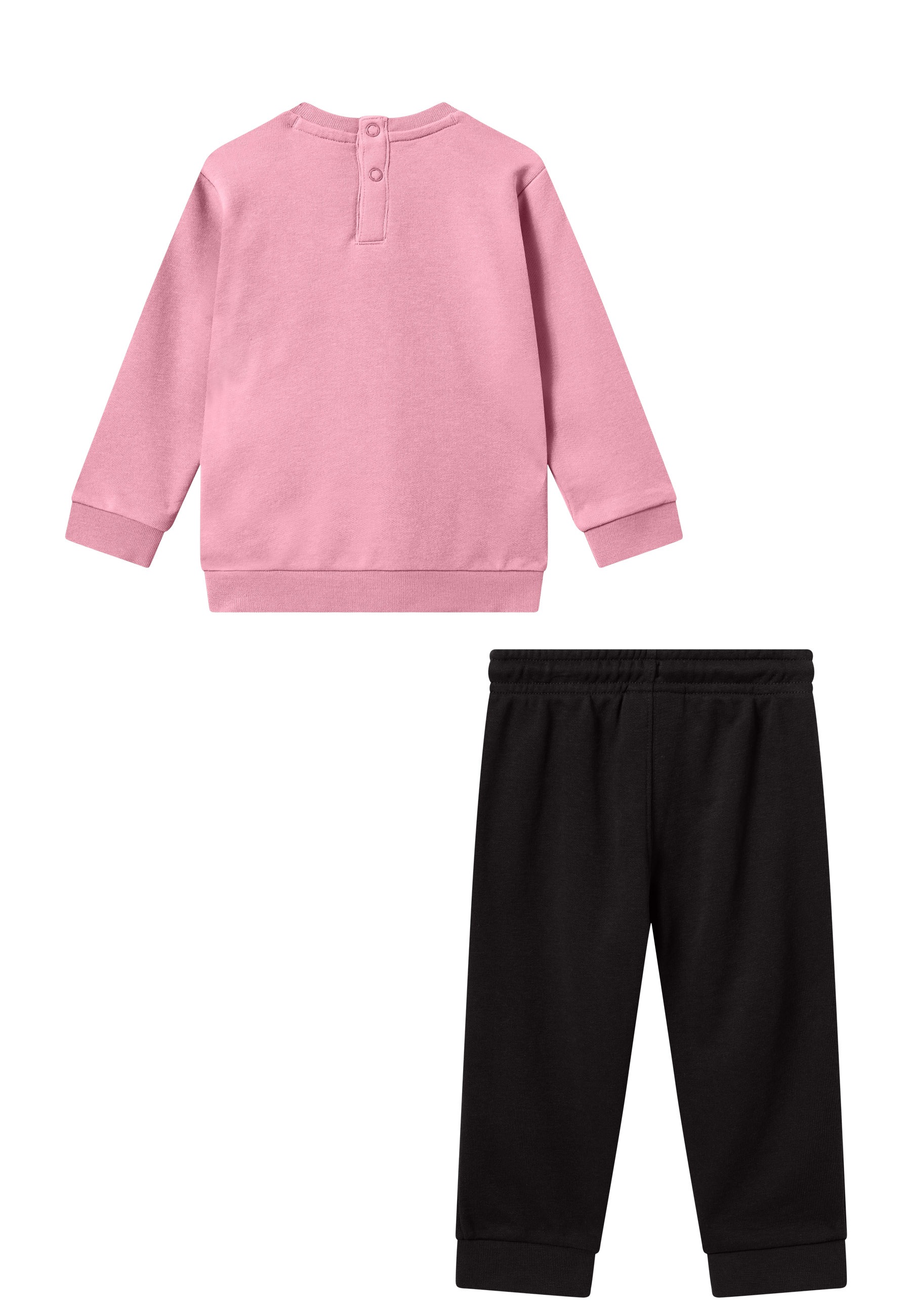 Champion Jogginganzug »ICONS CONTRAST Toddler Terry Crewneck Sweatsuit« 2 tlg. 2-teiliges Set, aus Baumwolle und Polyester, bequeme Passform