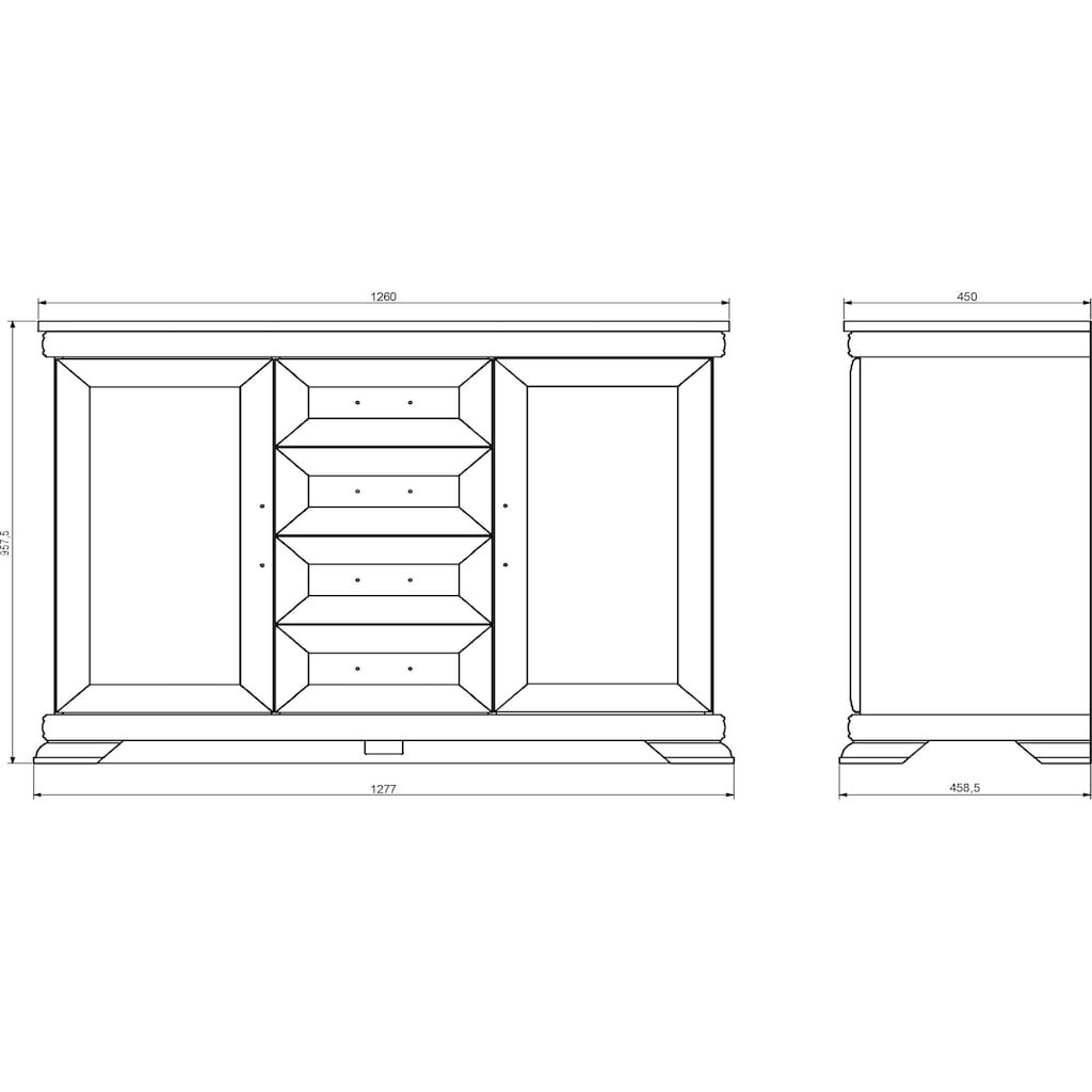 Home affaire Buffet »Royal«