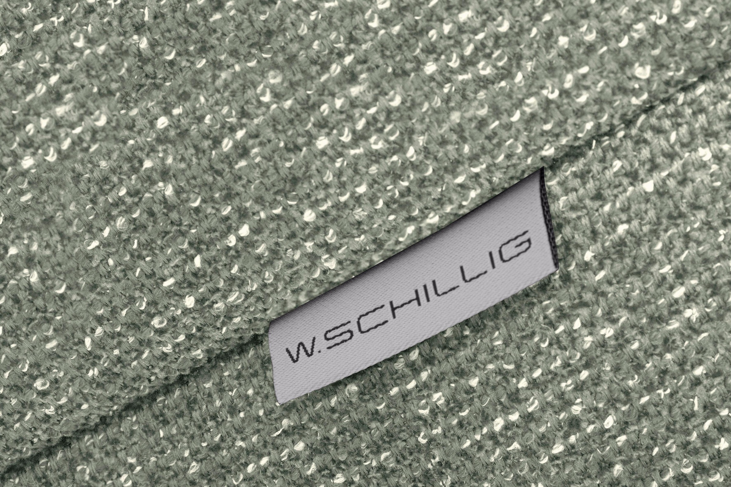 W.SCHILLIG 2-Sitzer »finn«, German Design Award 2016, Fußgestell Chrom glänzend, Breite 210 cm