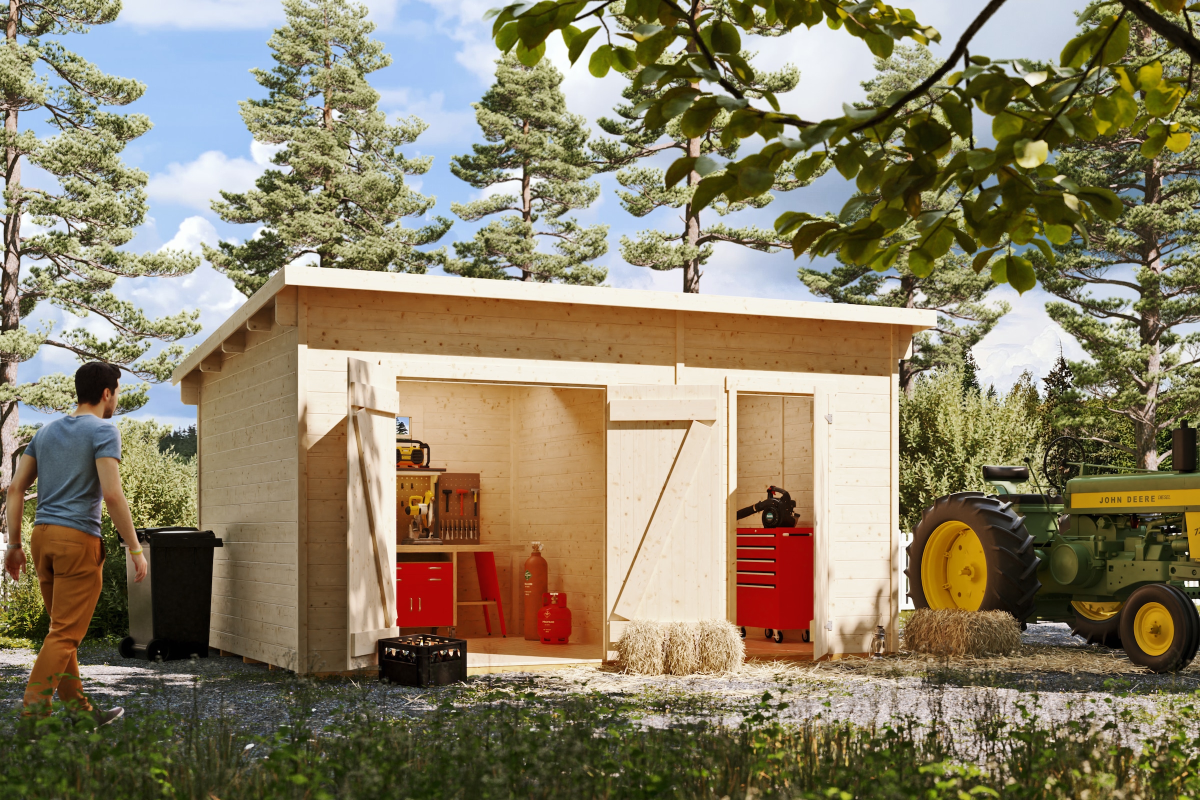 Skanholz Gartenhaus »Flex«