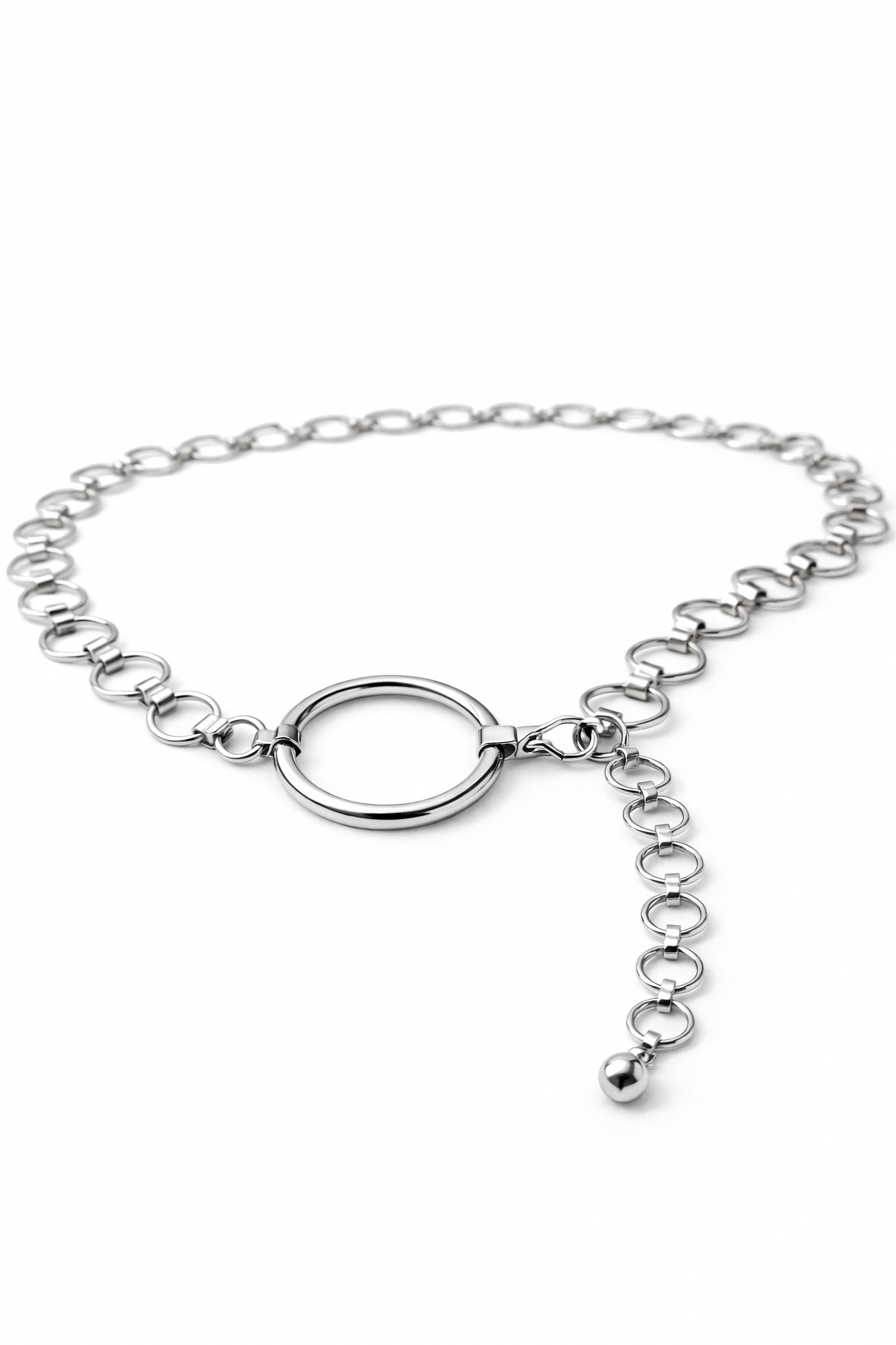 COLLEZIONE ALESSANDRO Kettengürtel "Circle" mit kreisrunden Elementen, silb günstig online kaufen