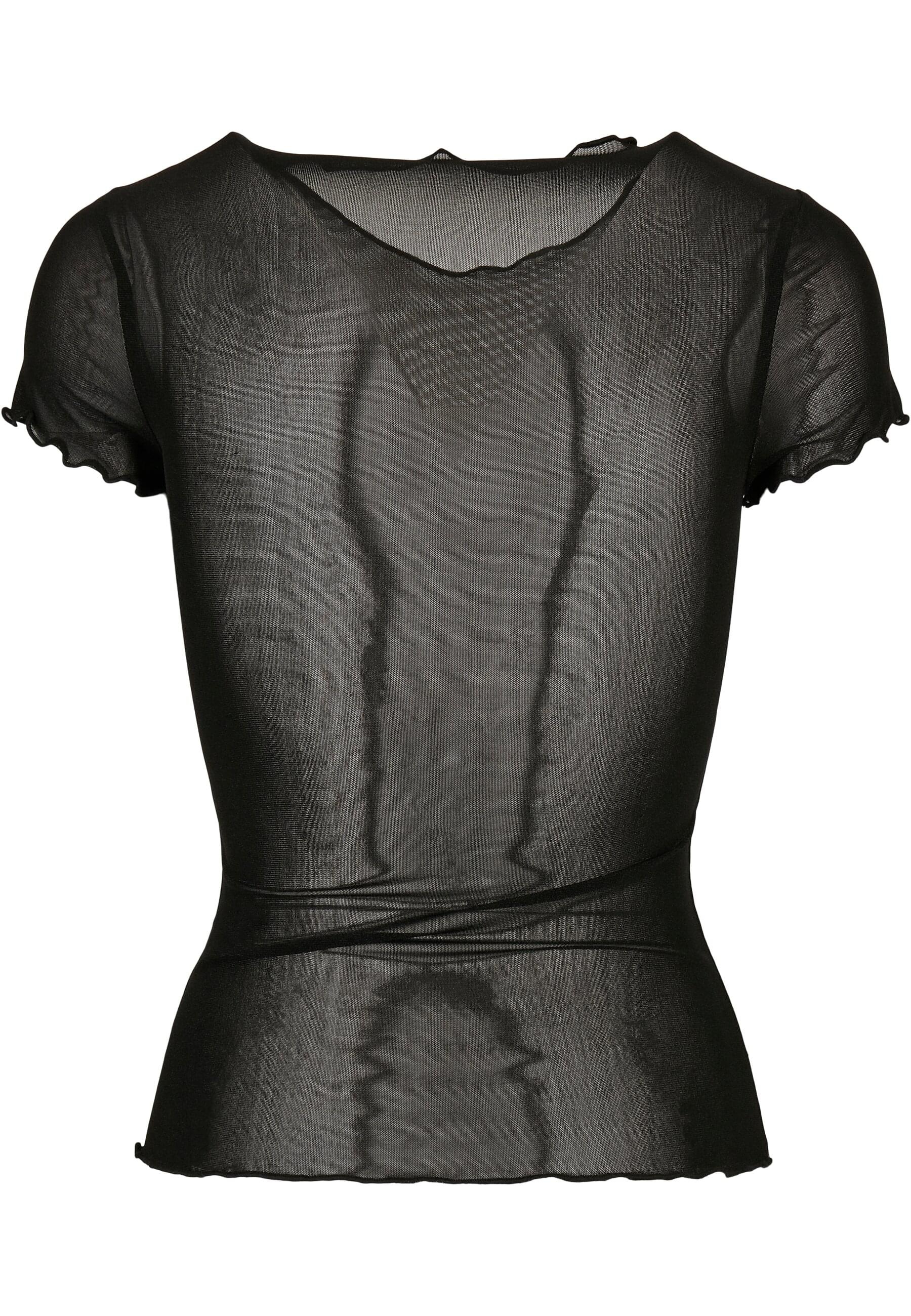 URBAN CLASSICS Kurzarmshirt »Urban Classics Damen Ladies Mesh Tee«, (1 tlg.)
