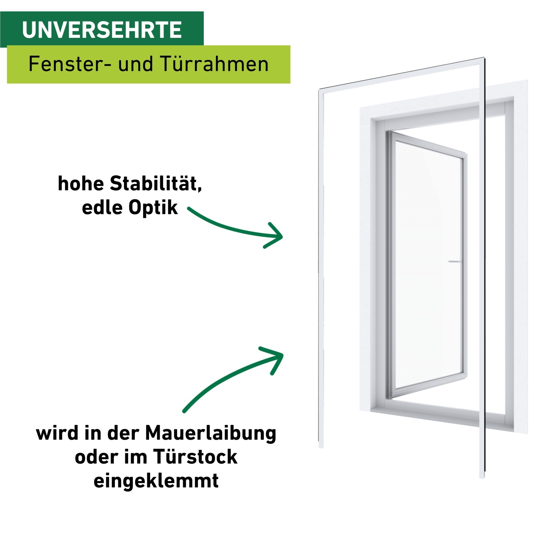 Windhager Insektenschutz-Tür »Expert, Montagerahmen für Fenster und Türen aus hochwertigem Material« Fliegengitter in weiß, anthrazit erhältlich, 125x245cm, ohne bohren